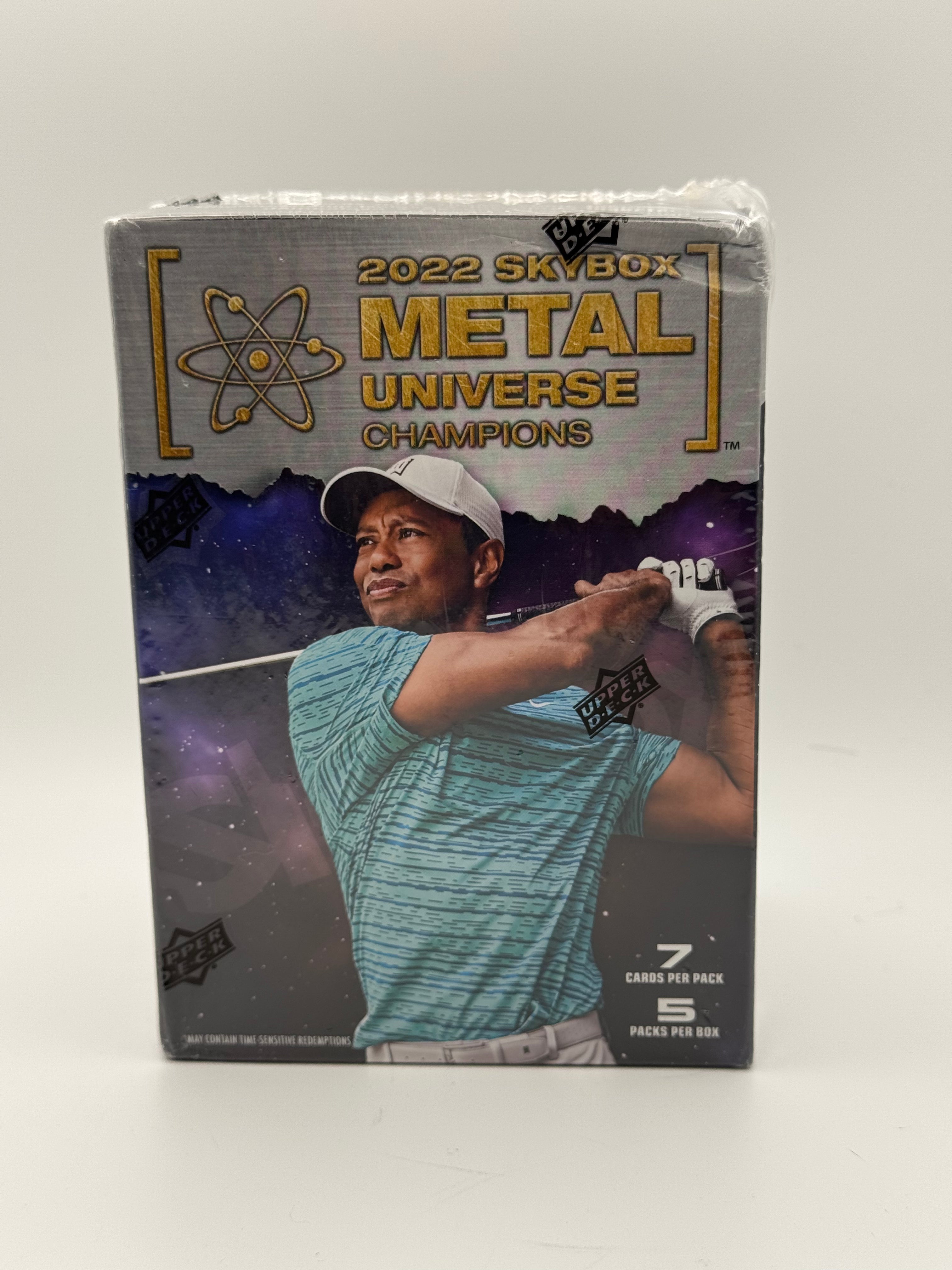 2022 Skybox Metal Universe Champions Blaster Box