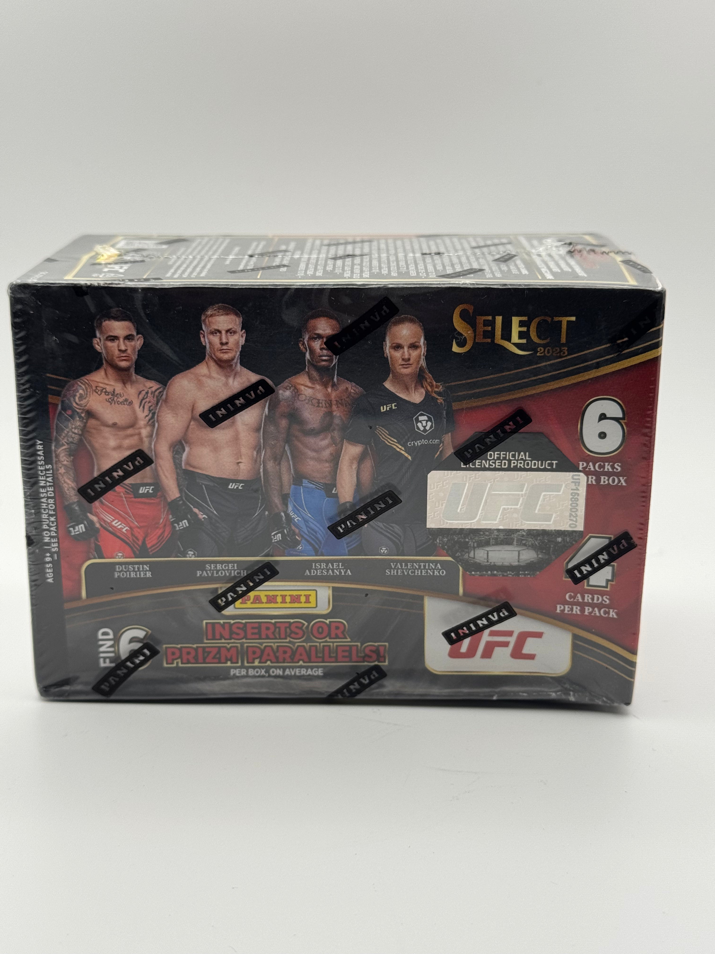 2023 Panini Select UFC Select Blaster Box