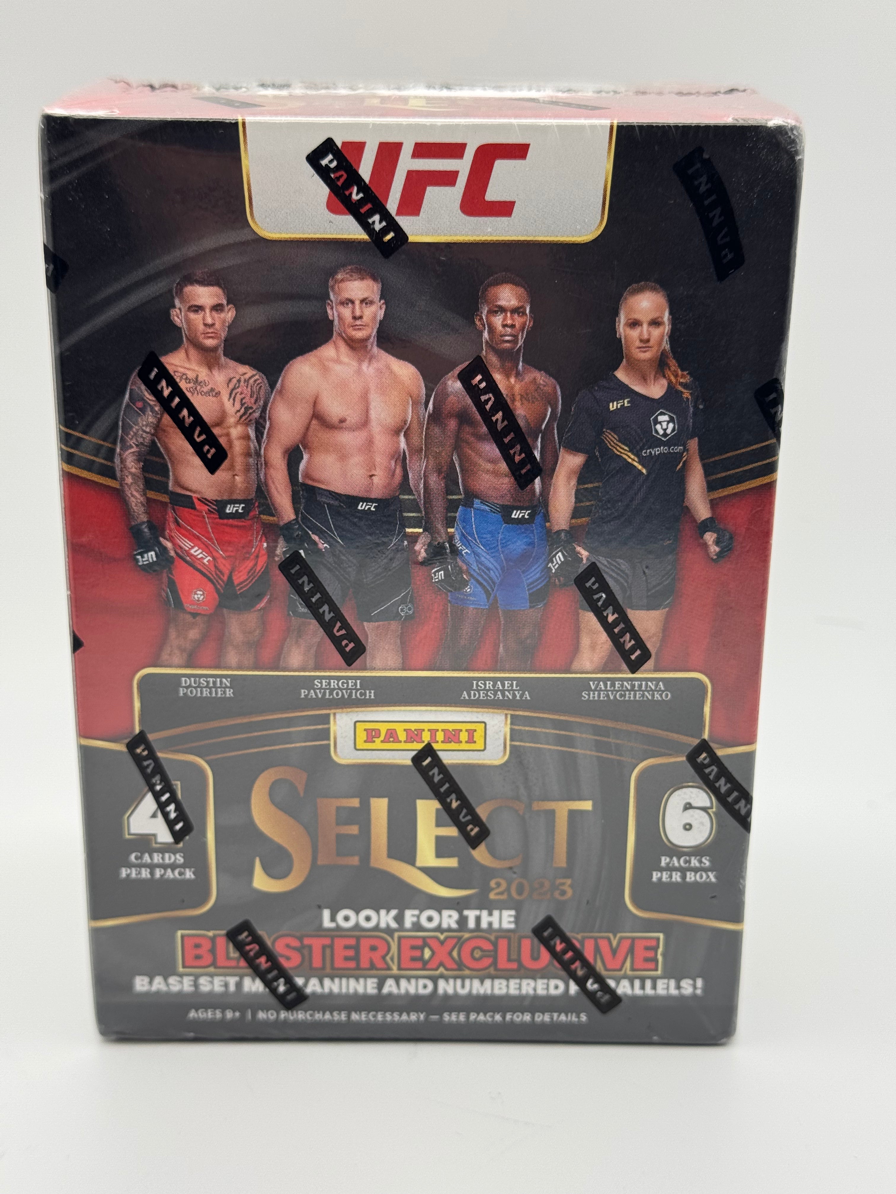 2023 Panini Select UFC Select Blaster Box