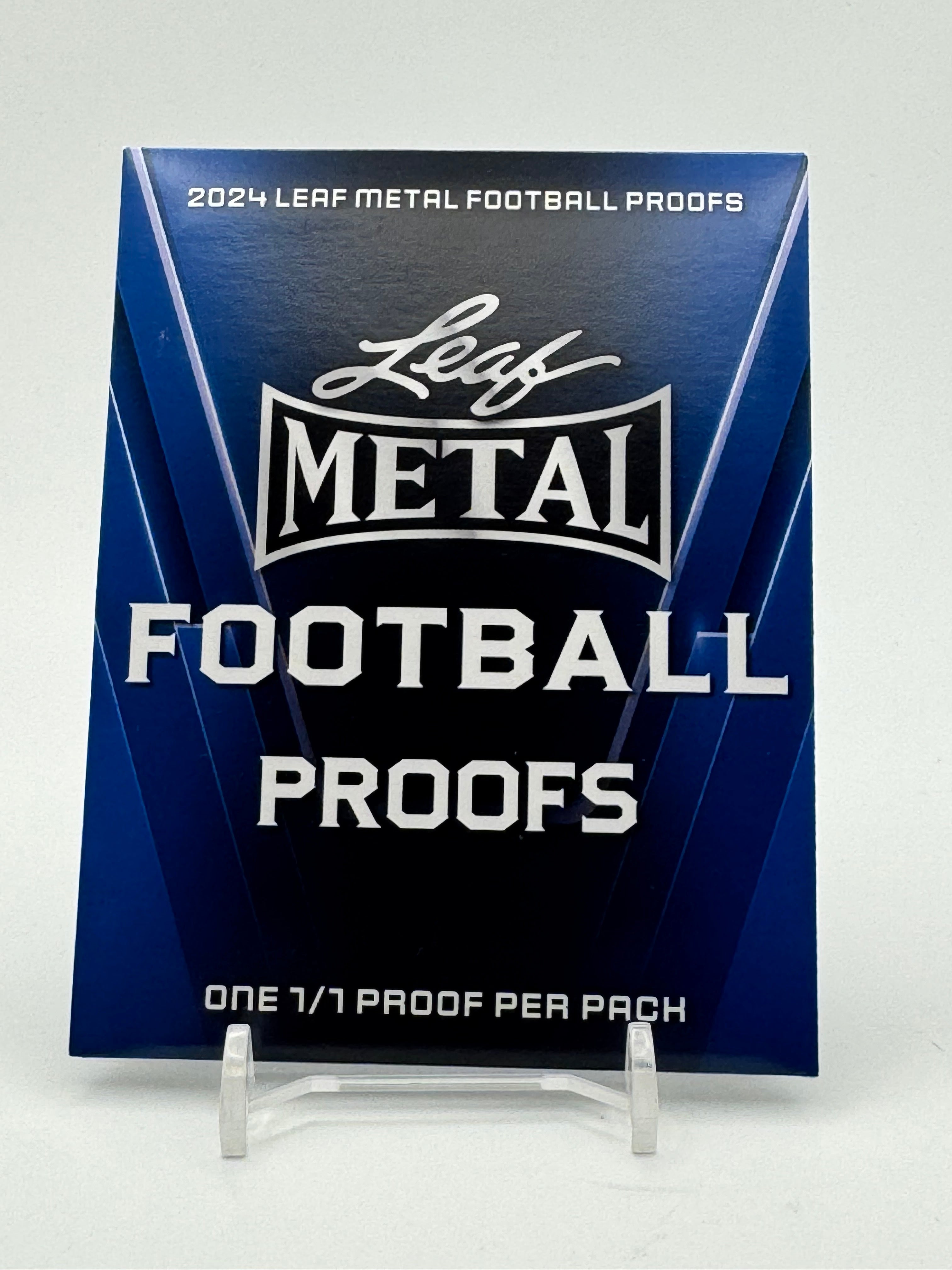 2024-25 Leaf Metal Football Proof 1/1