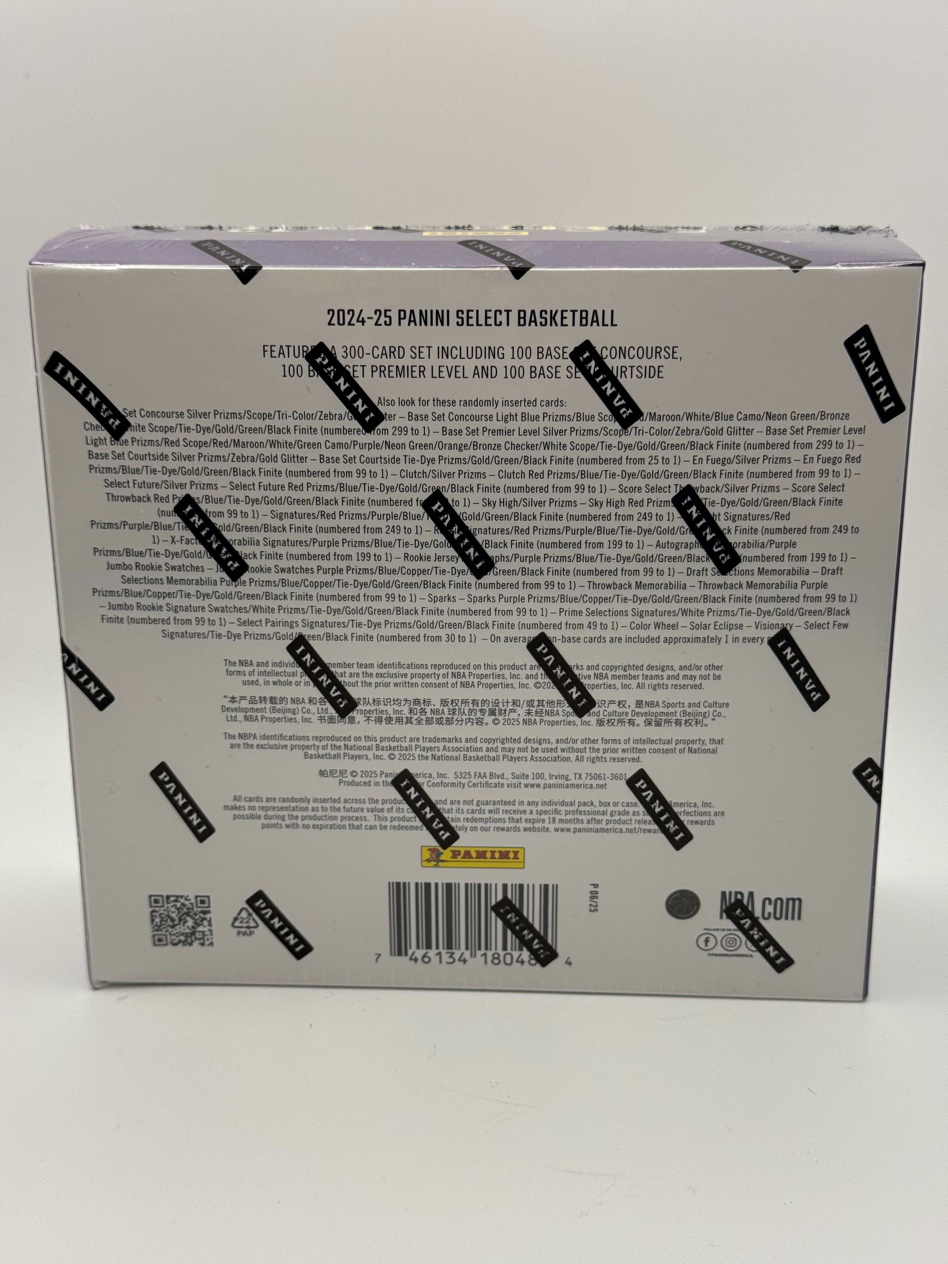 2024-25 Panini Select NBA Hobby Box