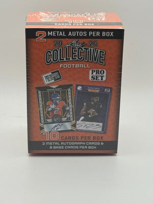 2024 Leaf Collective Football Pro Set Blaster Box Factory Sealed