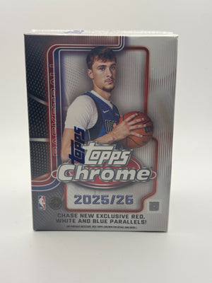 2025 Topps Chrome NBA Basketball Value Box