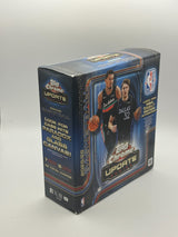 2025-26 Topps Chrome Update Basketball Mega Box angled view