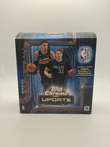 2025-26 Topps Chrome Update Basketball Mega Box front