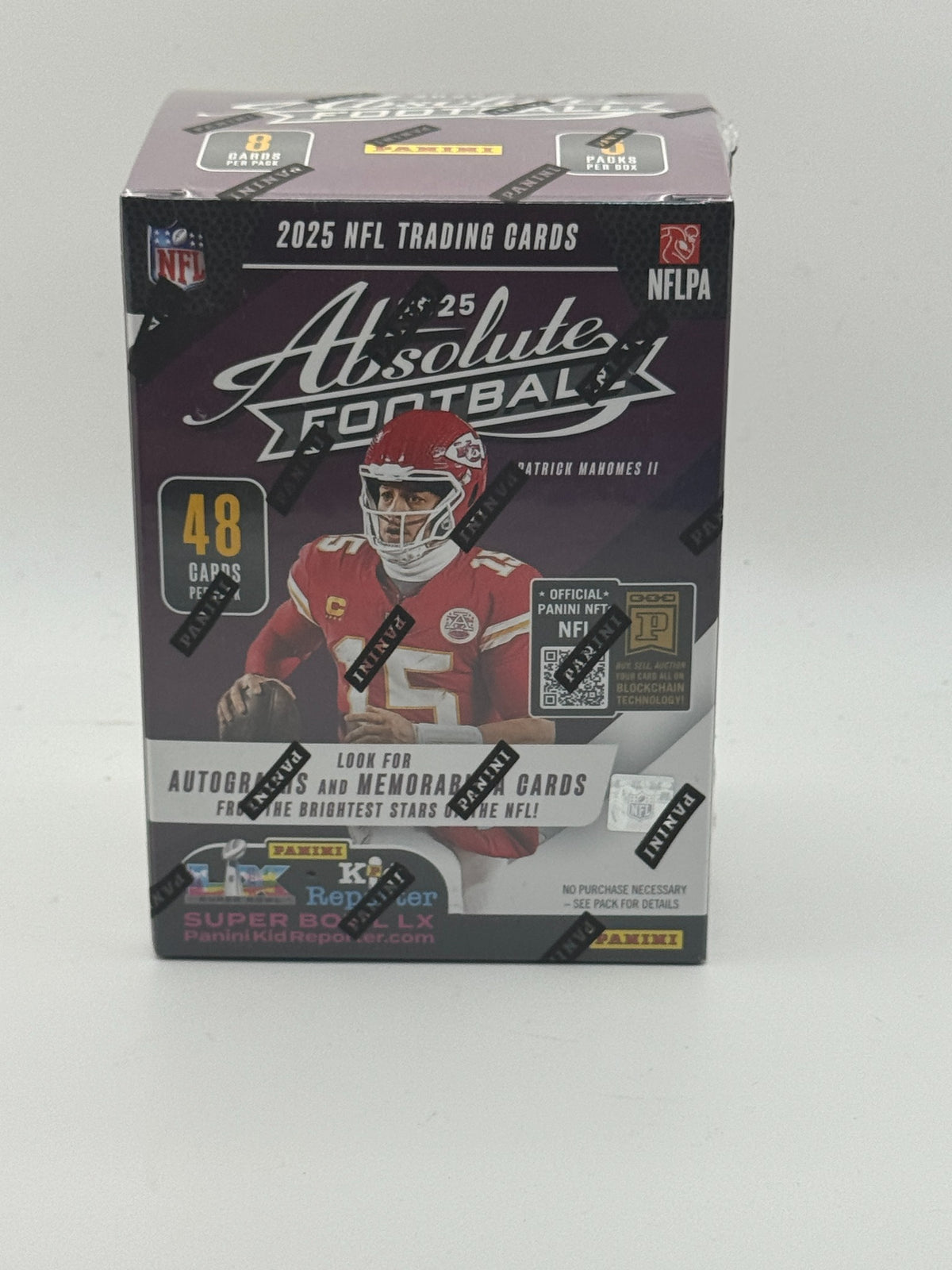 2025 Panini Absolute Football Blaster Box front