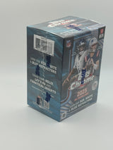 2025 Topps Chrome NFL Value Box angled view