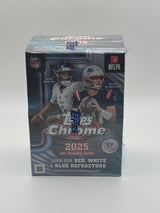 2025 Topps Chrome NFL Value Box front