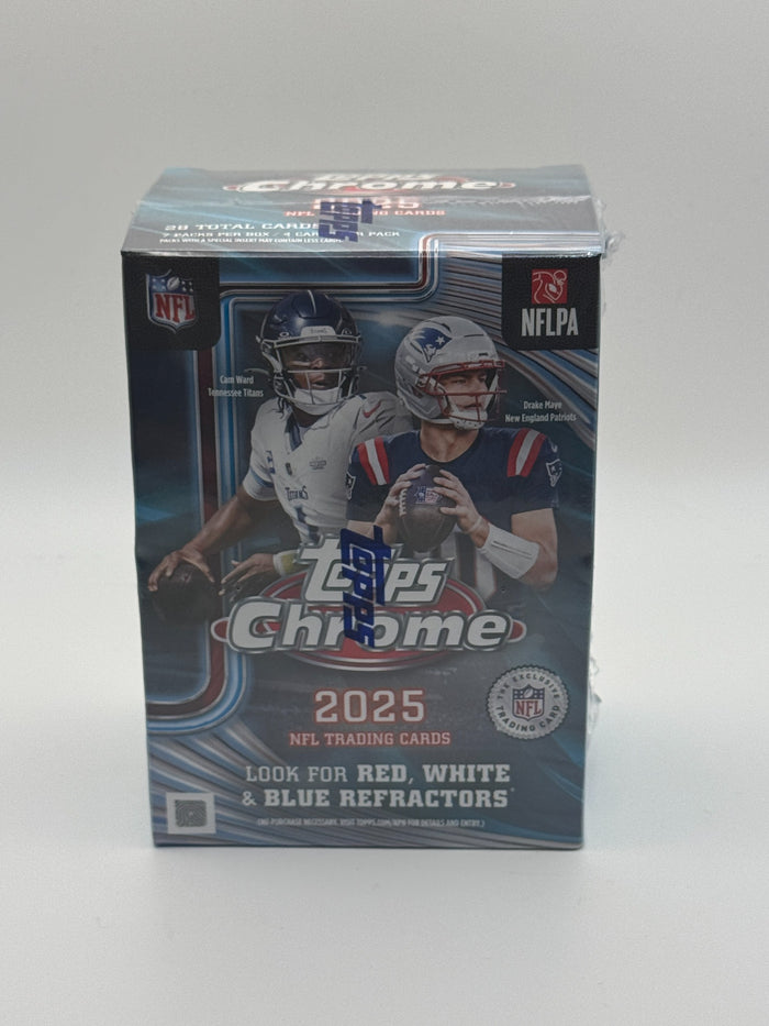 2025 Topps Chrome NFL Value Box