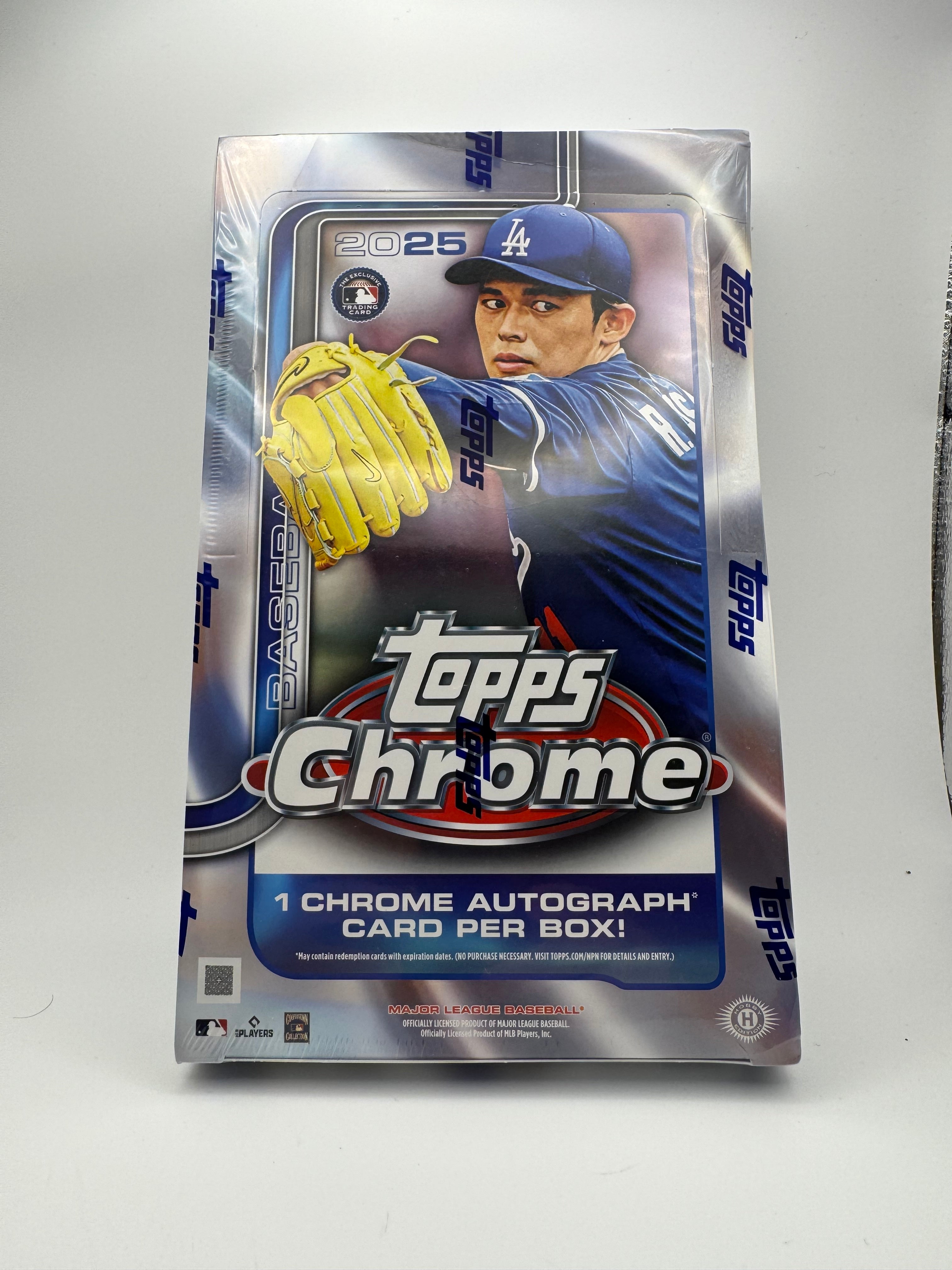 2025 Topps Chrome MLB Hobby Box