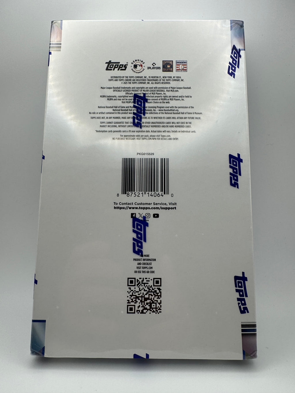 2025 Topps Chrome MLB Hobby Box