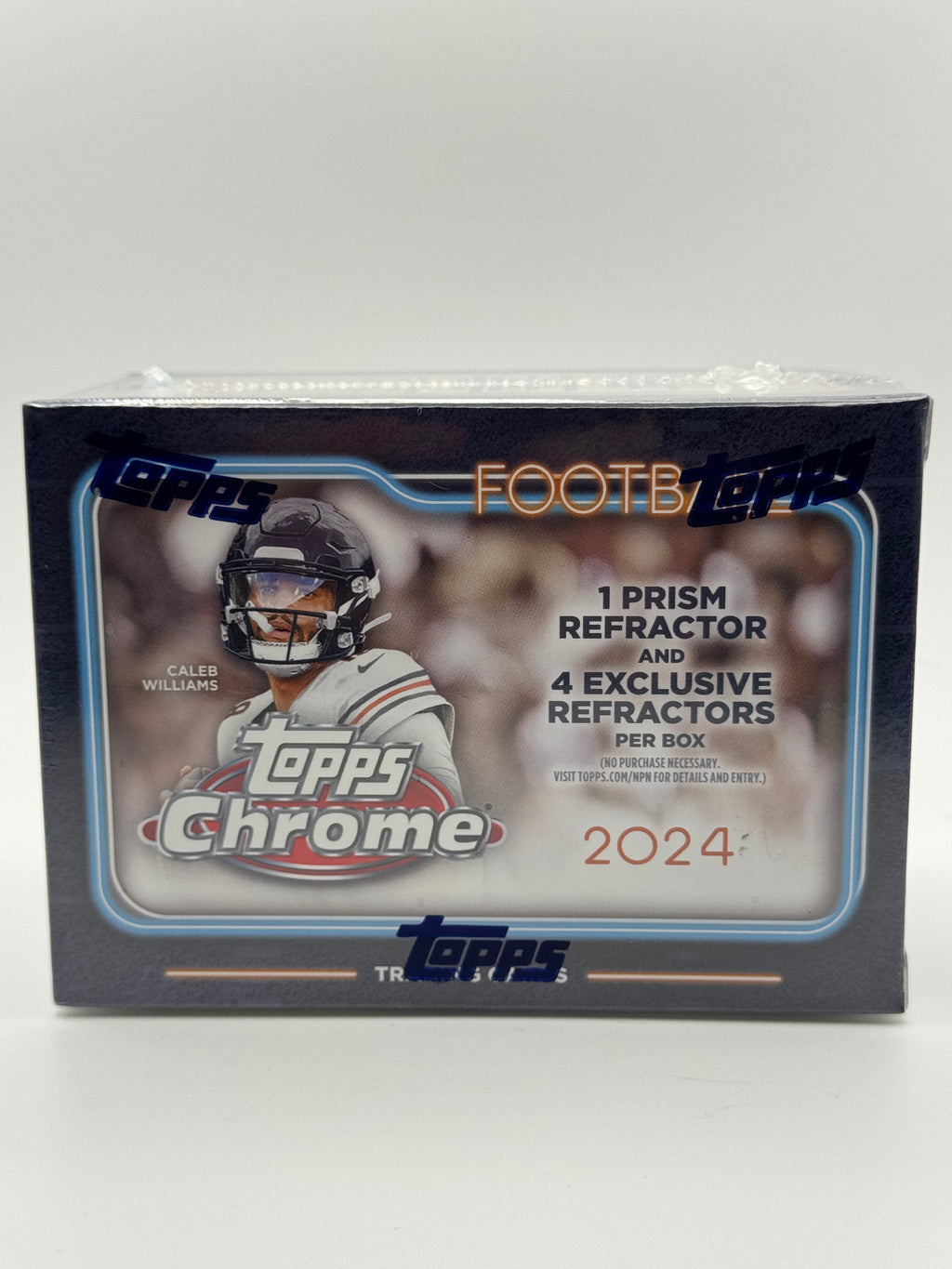 2025 Topps Chrome NFL Blaster Box