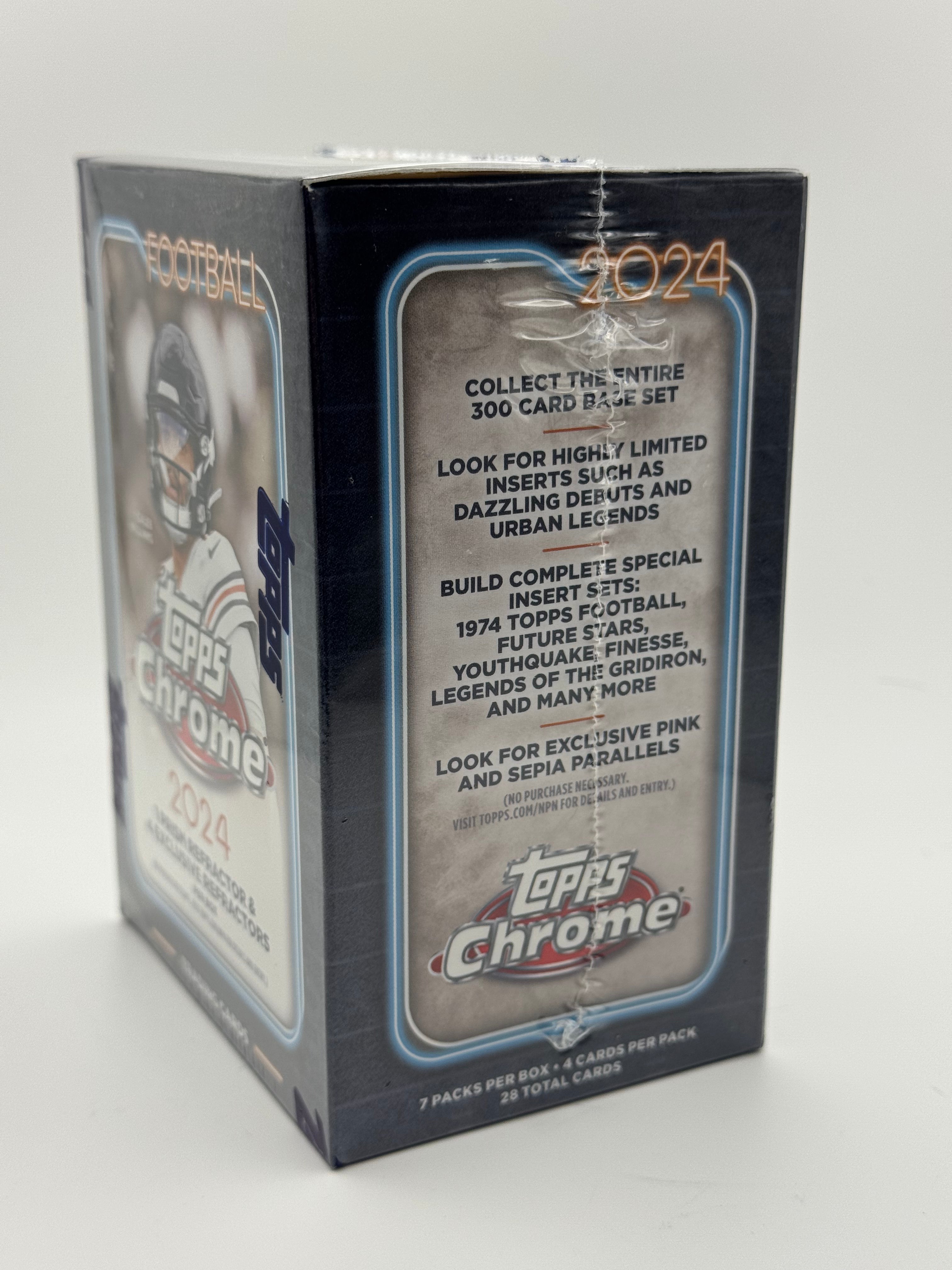 2025 Topps Chrome NFL Blaster Box