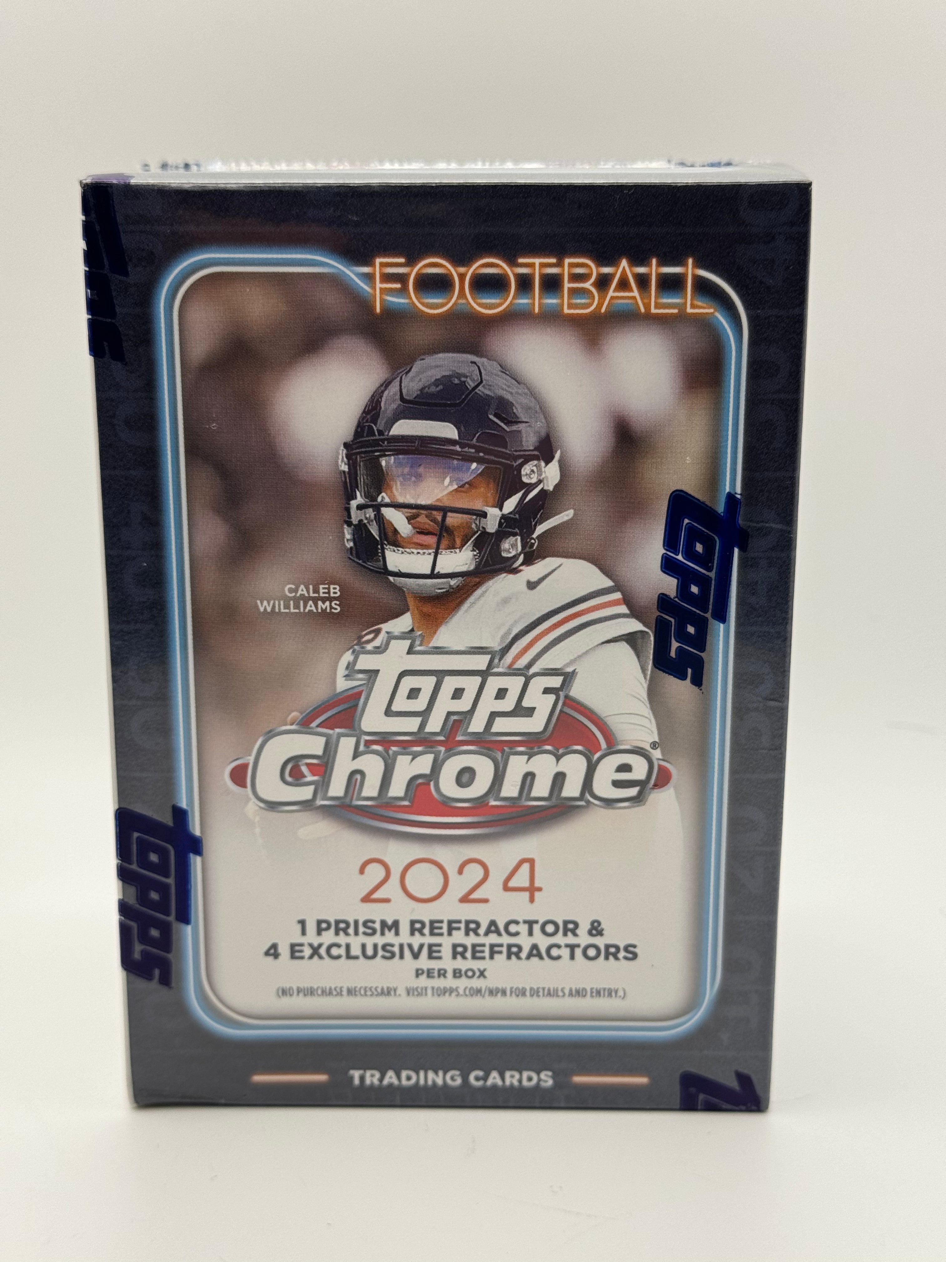 2025 Topps Chrome NFL Blaster Box