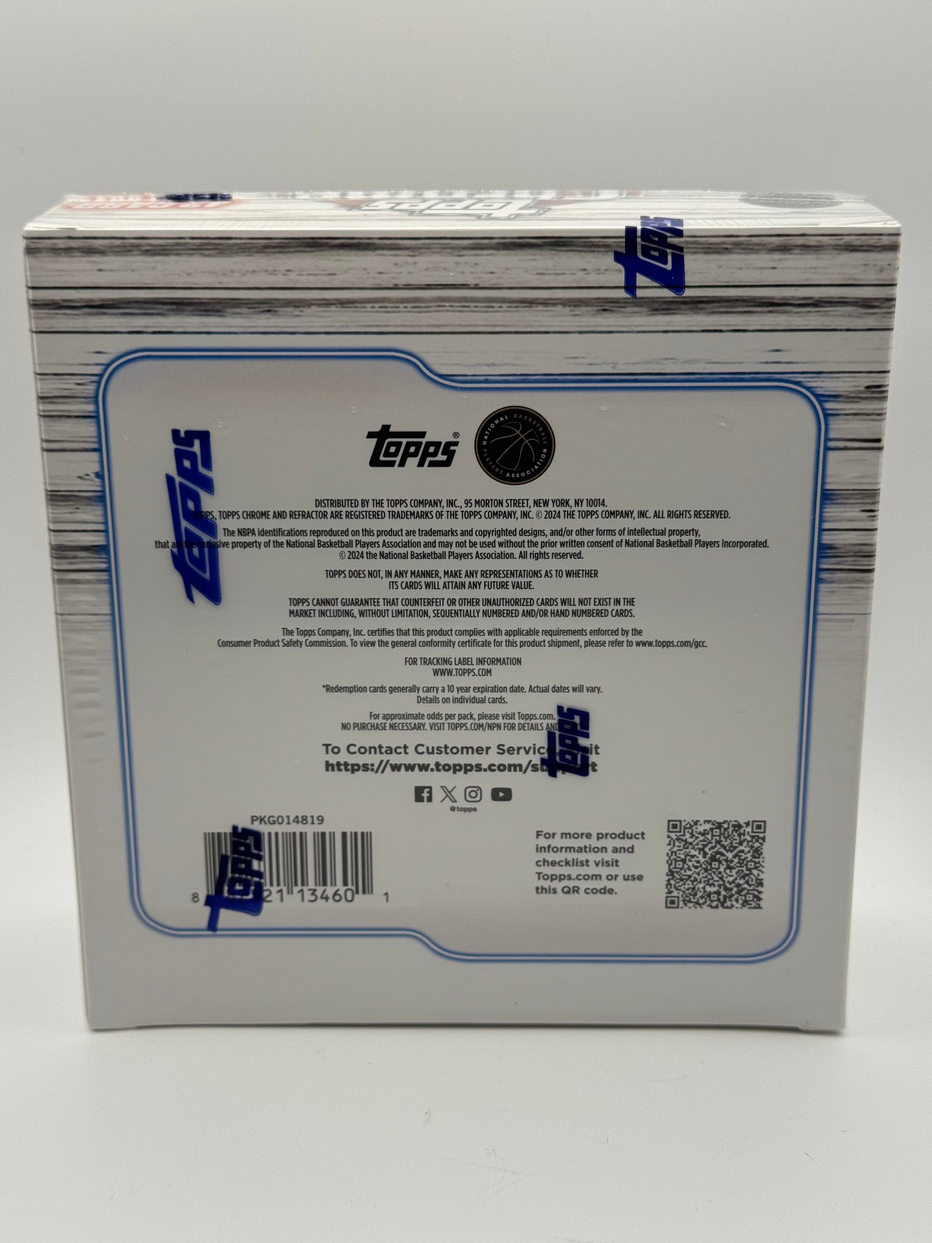 2024-25 Topps Chrome NBA Mega Box