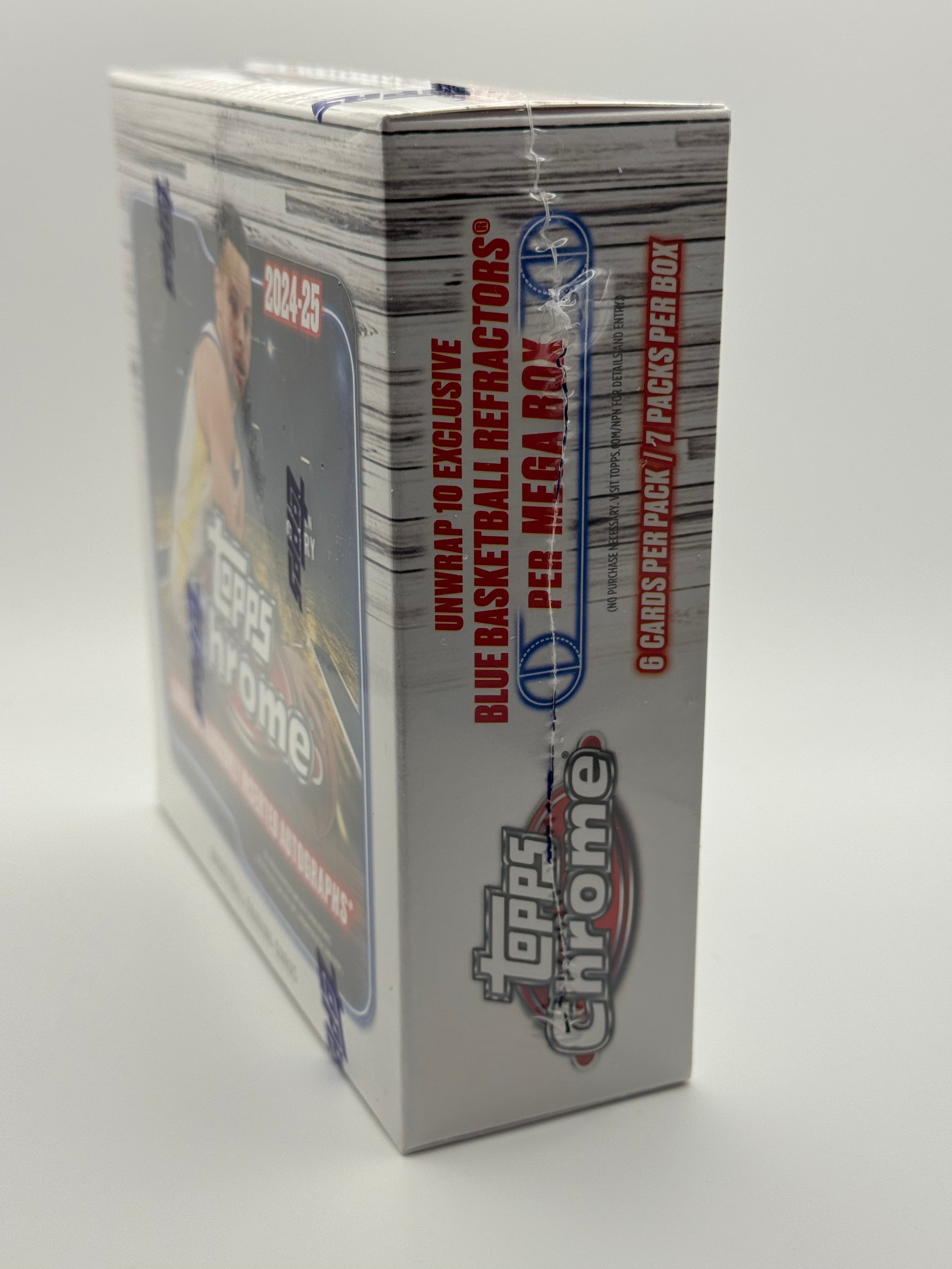 2024-25 Topps Chrome NBA Mega Box