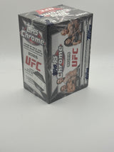 2026 Topps Chrome UFC Value Box angled view