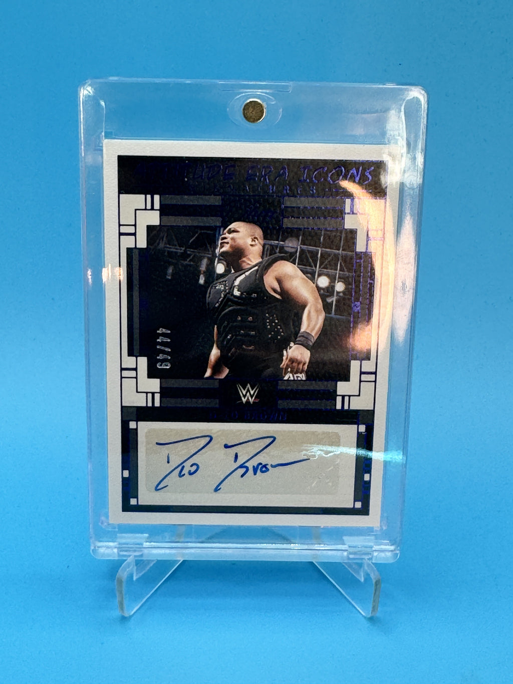 2024 Panini Three Count #AE-DLB D-Lo Brown Attitude Era Icons Signatures #/99
