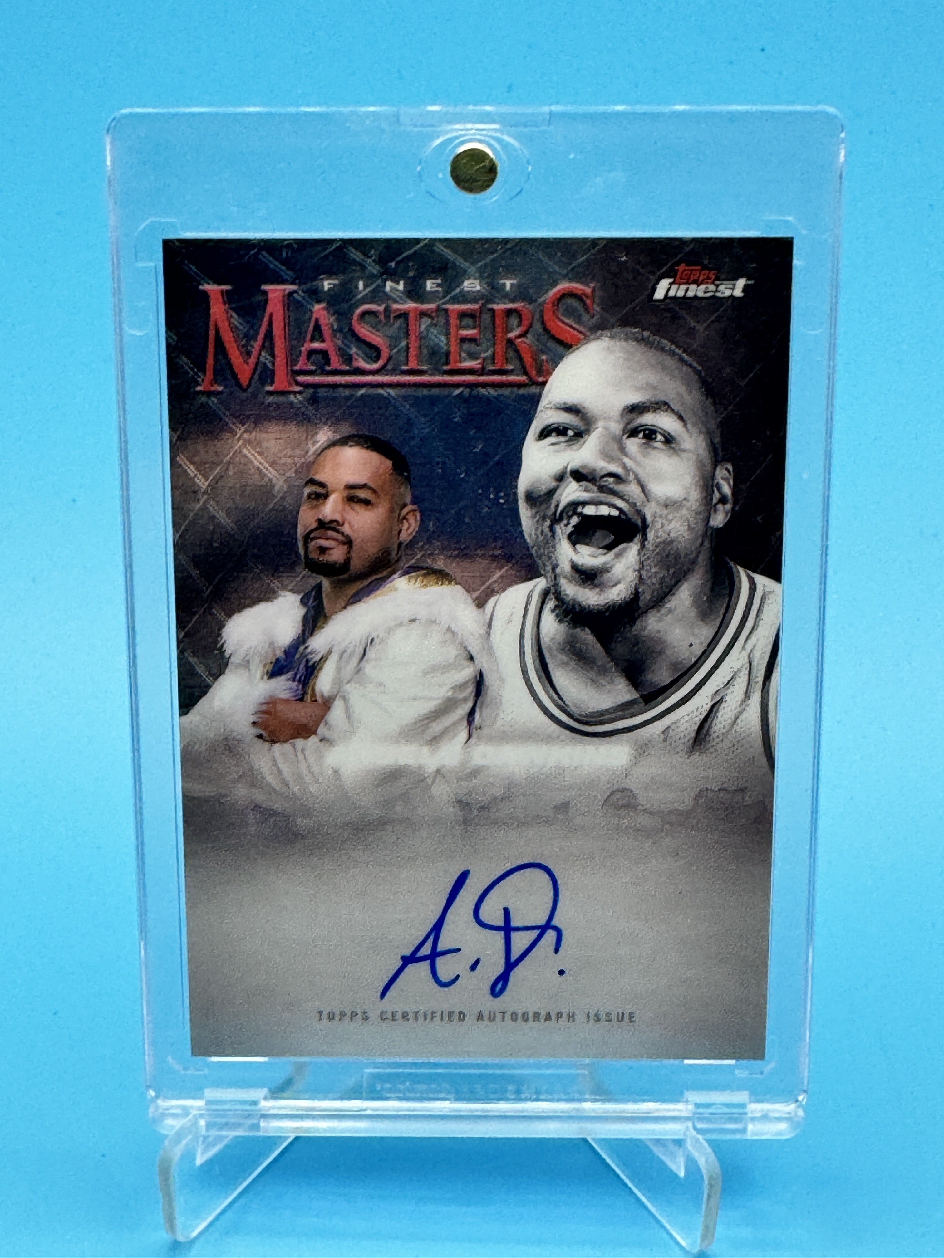 2025 Topps Finest WWE #FM-AGD Angelo Dawkins Masters Autographs