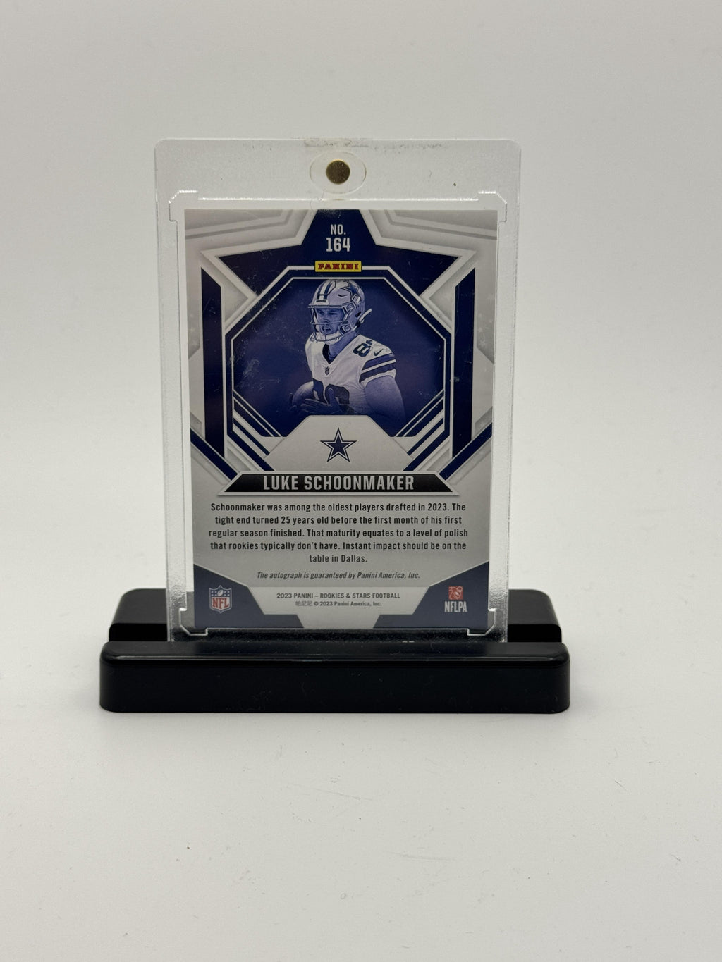 2023 Panini Rookies & Stars #164 Luke Schoonmaker Autograph