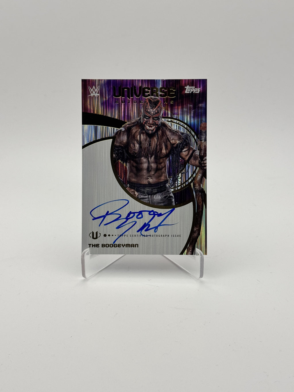 2025 Topps Universe WWE #UNA-TBO The Boogeyman Universe Autographs