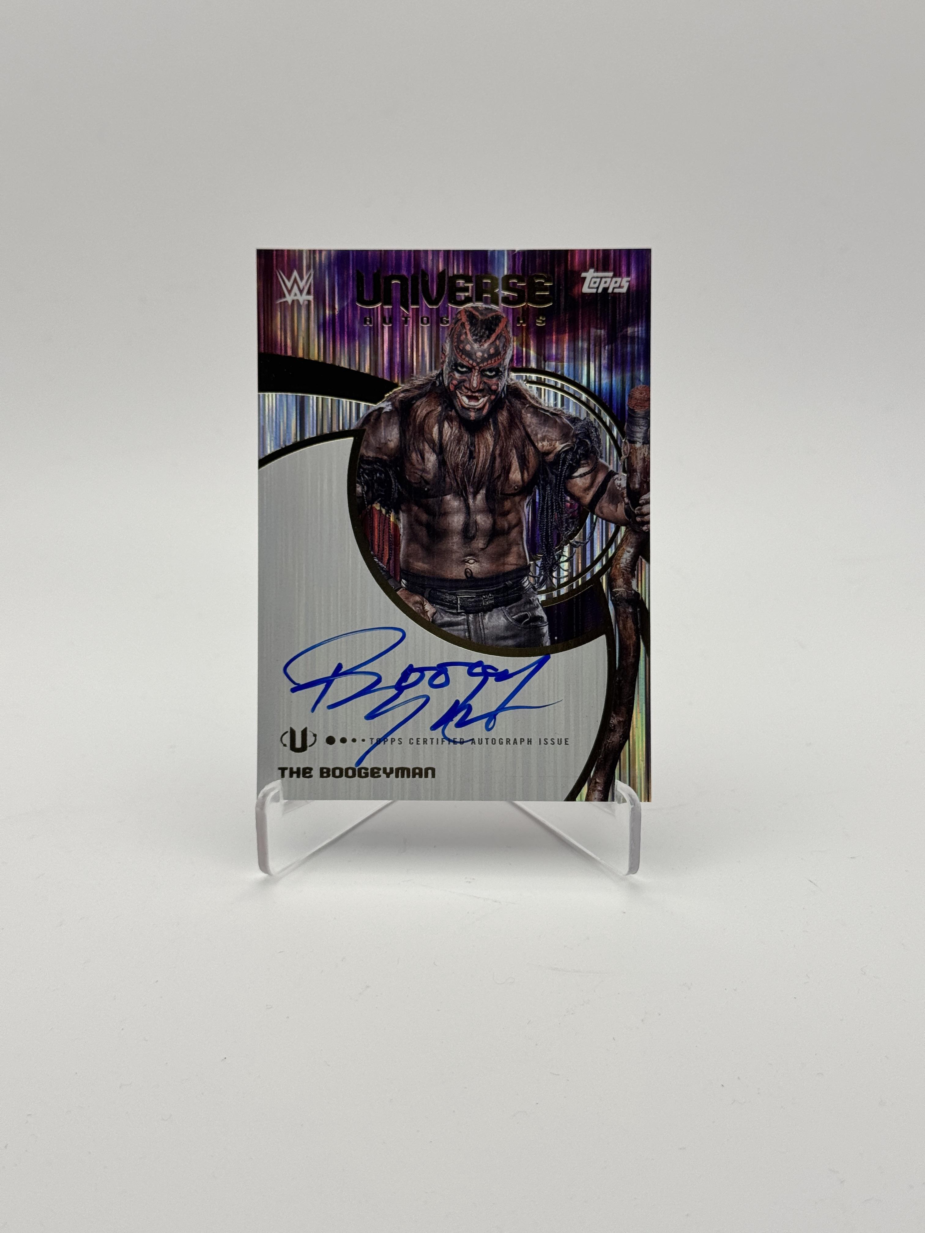2025 Topps Universe WWE #UNA-TBO The Boogeyman Universe Autographs