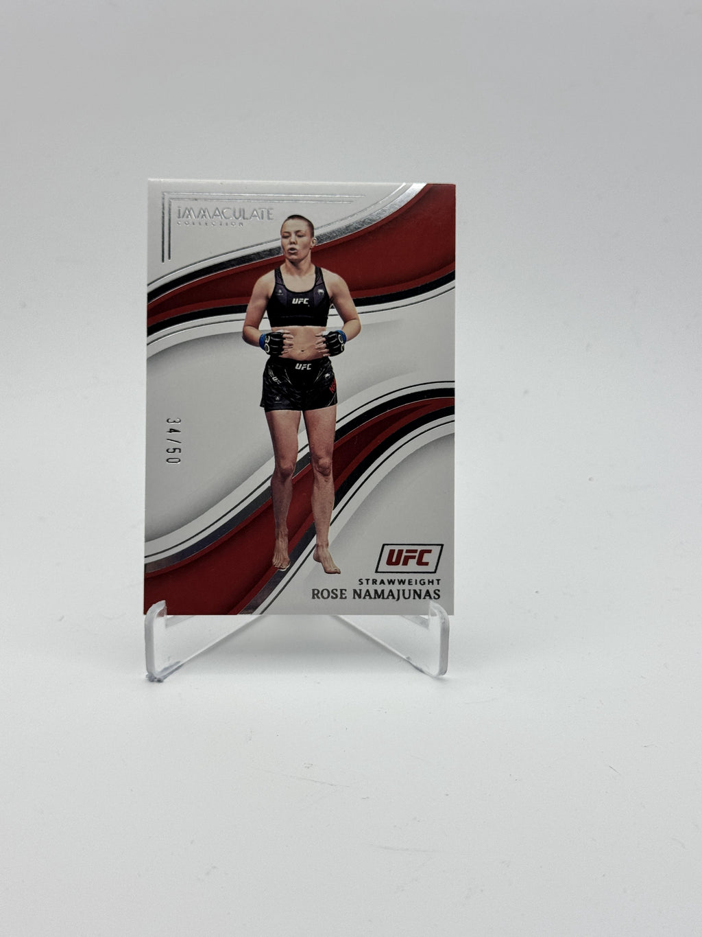 2023 Panini Immaculate Collection UFC #14 Rose Namajunas