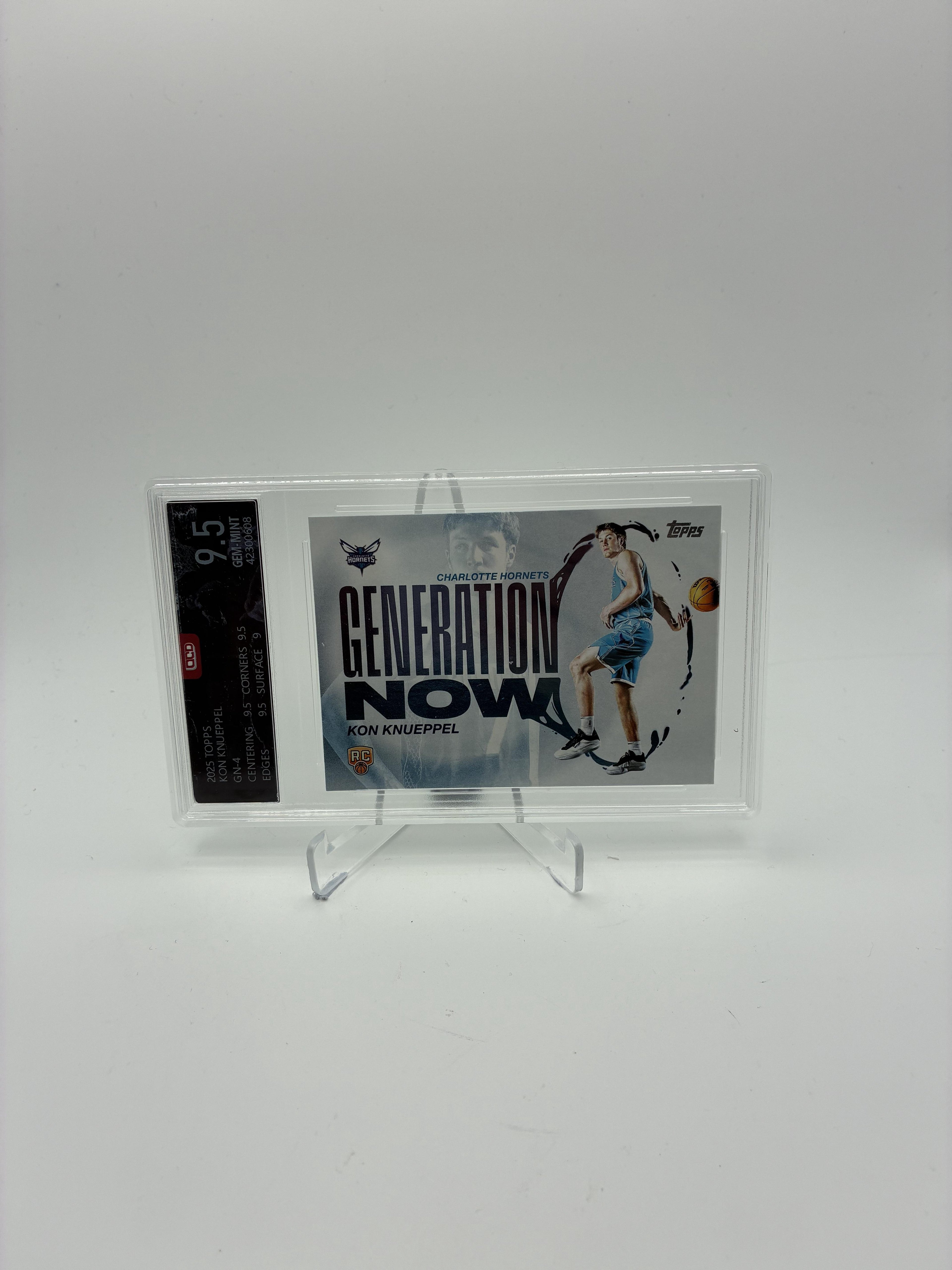 2025-26 Topps #GN-4 Kon Knueppel Generation Now Other 9.5
