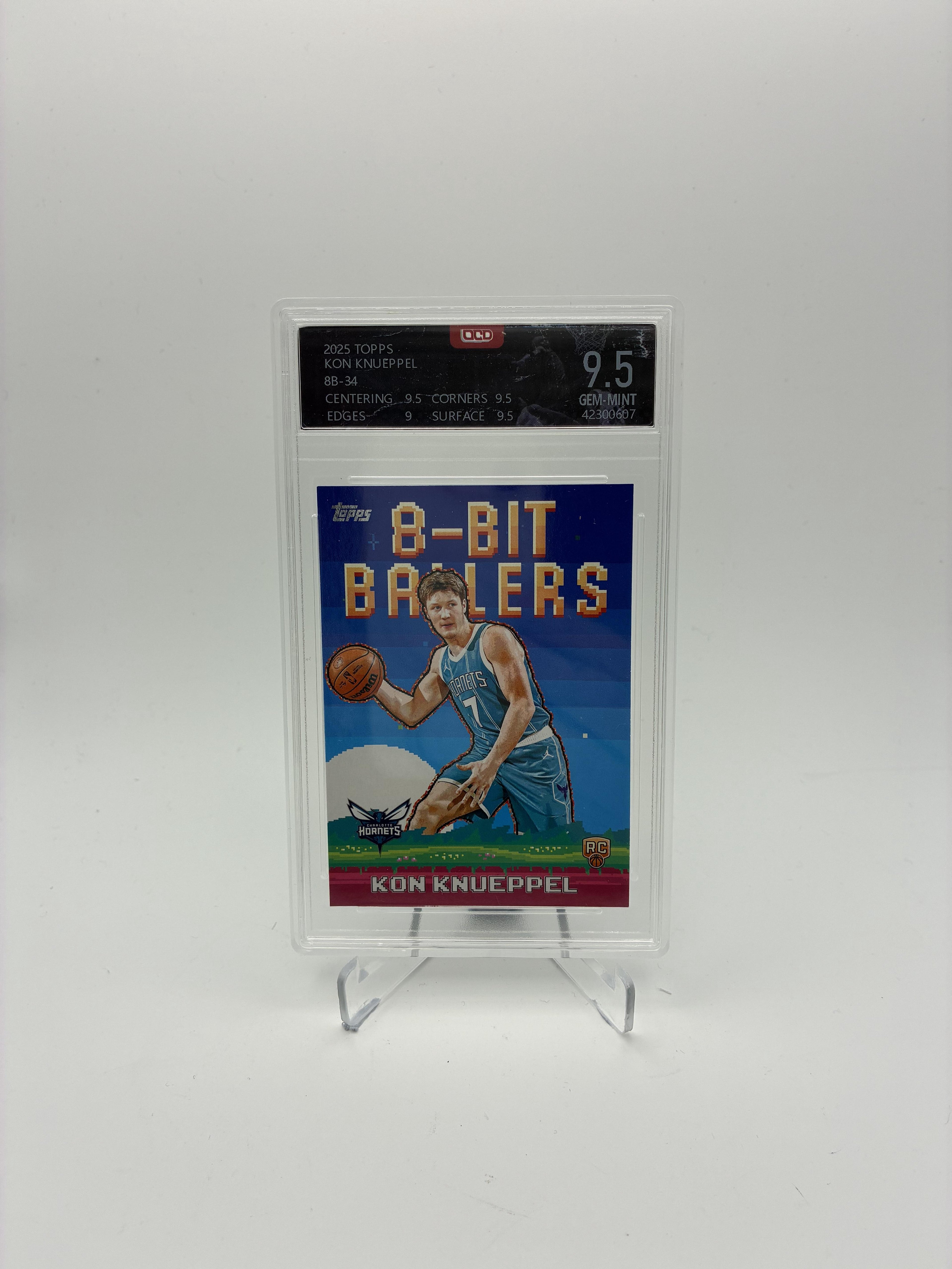 2025-26 Topps #8B-34 Kon Knueppel 8-Bit Ballers Other 9.5