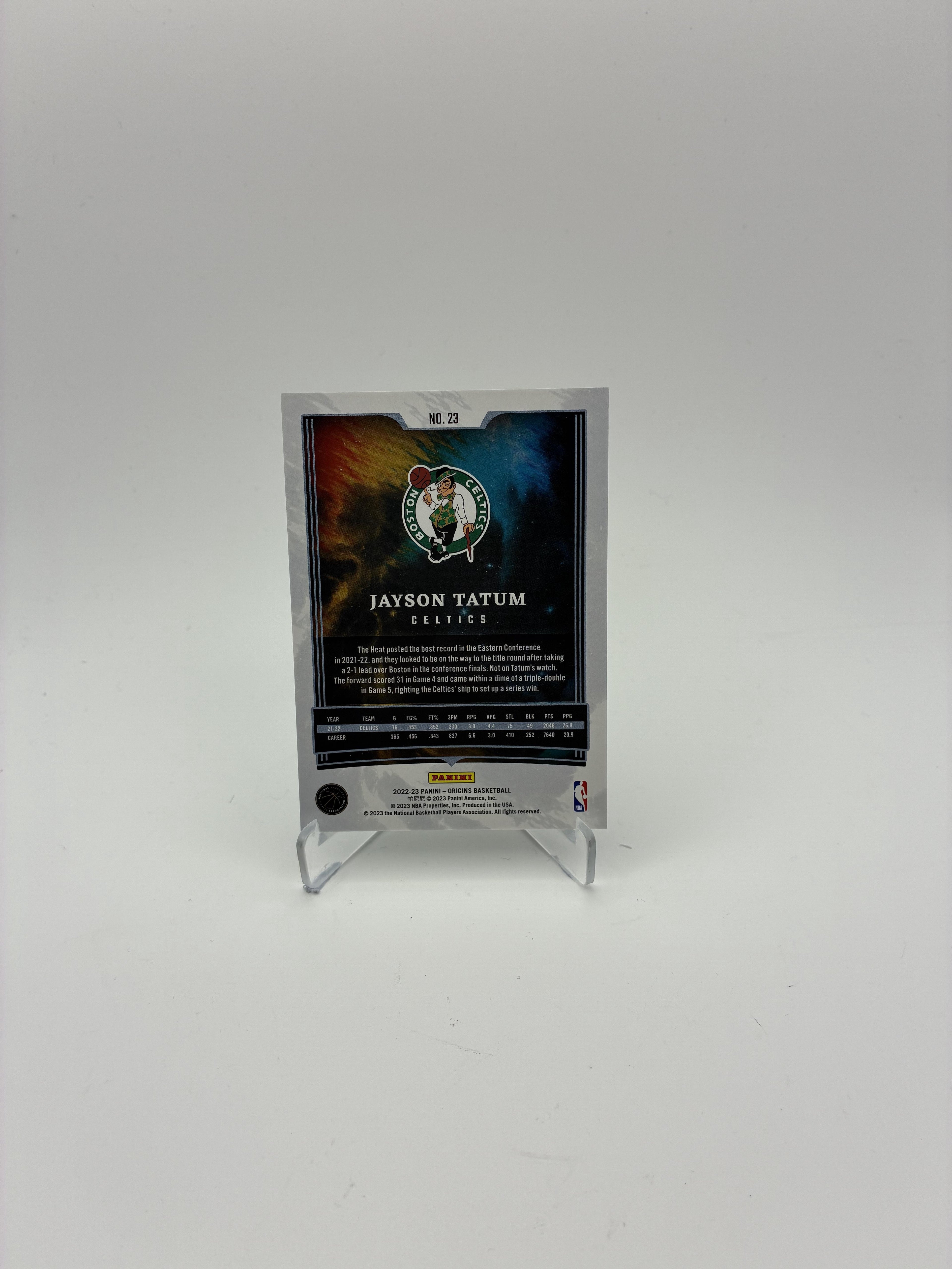 2022-23 Panini Origins #23 Jayson Tatum