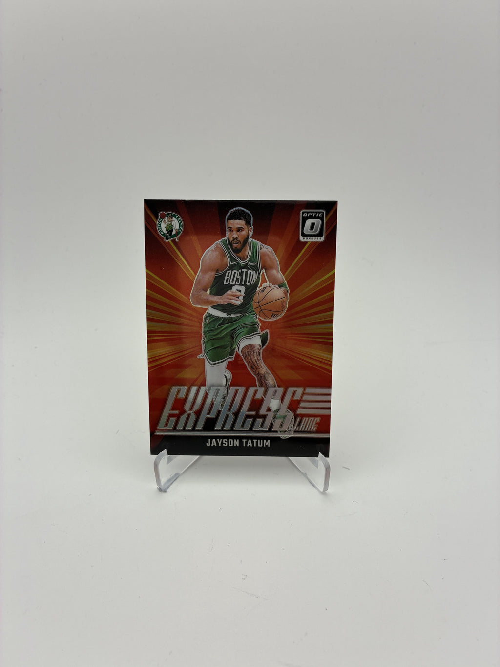 2024-25 Donruss Optic #9 Jayson Tatum Express Lane