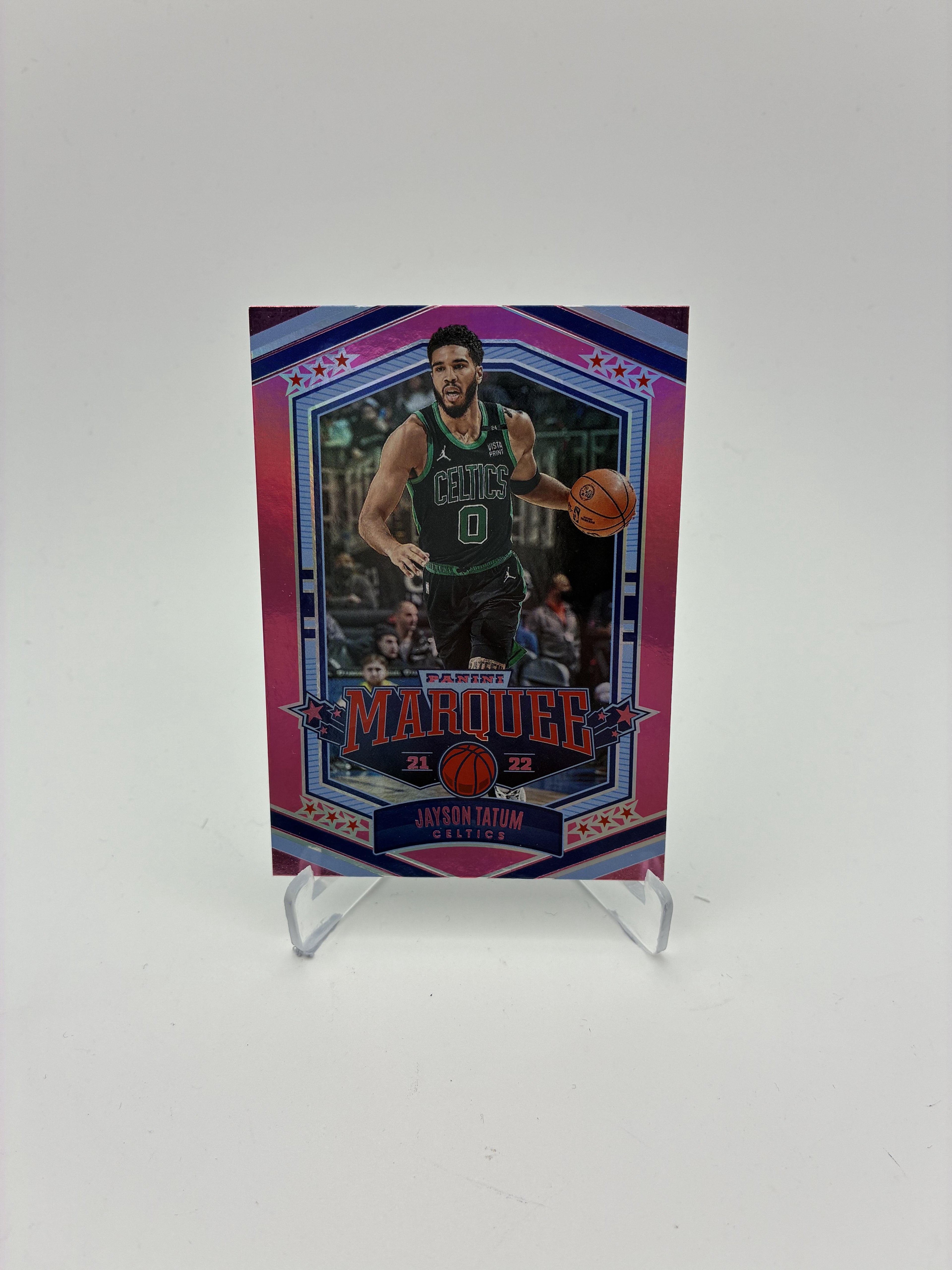 2021-22 Panini Chronicles #358 Jayson Tatum Pink