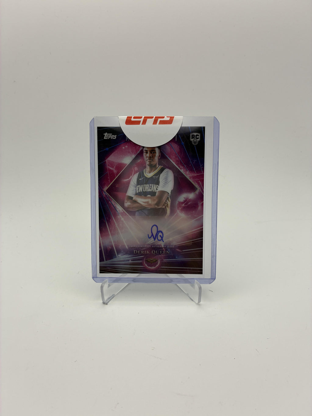 2025-26 Topps Midnight #DMAR-DQ Derik Queen Dark Matter Autographs Rookies
