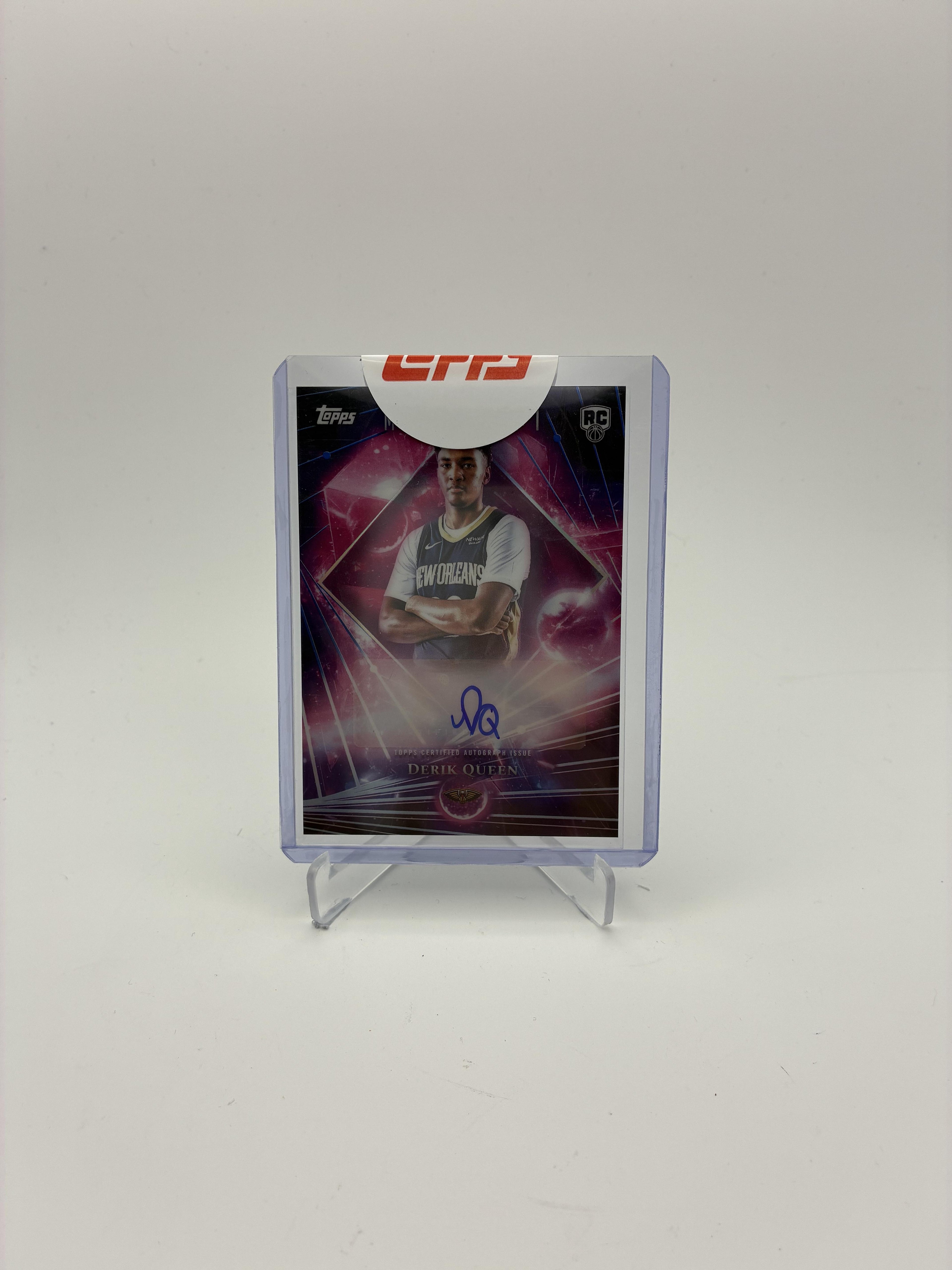 2025-26 Topps Midnight #DMAR-DQ Derik Queen Dark Matter Autographs Rookies