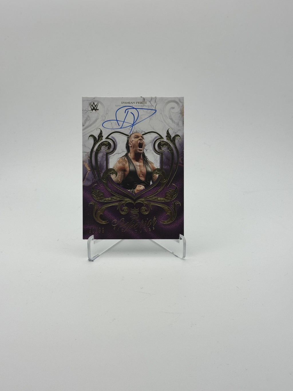 2025 Topps Royalty WWE #SUP-DPR Damian Priest Superior Signatures