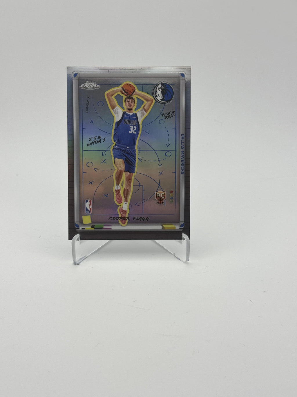 2025-26 Topps Chrome #XW-8 Cooper Flagg X's and Whoa's Refractor