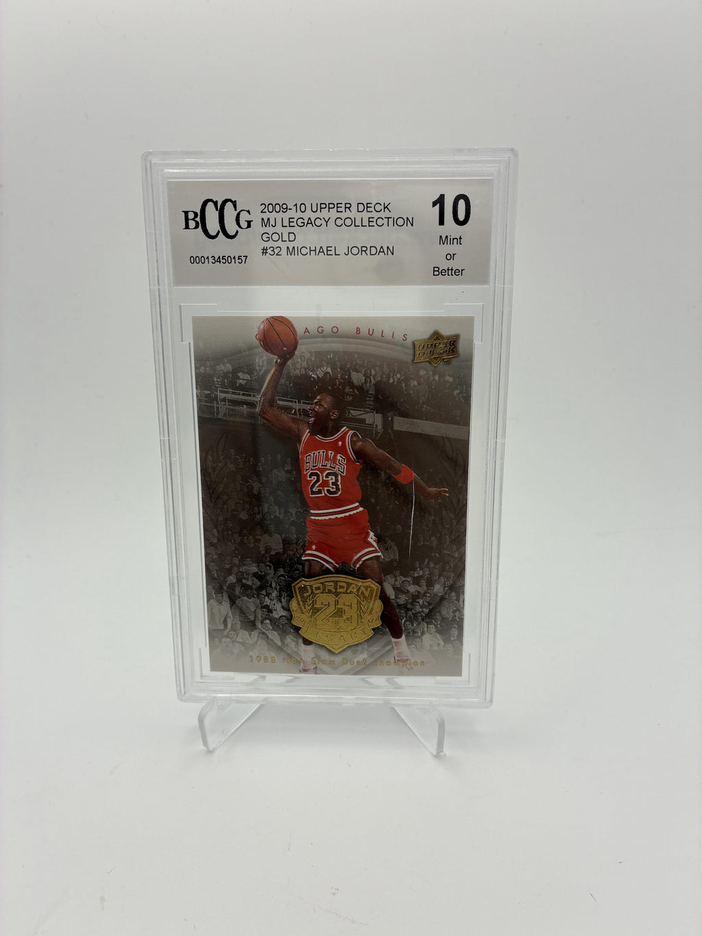 2009-10 Upper Deck Michael Jordan Legacy Collection #32 Michael Jordan BCCG 10