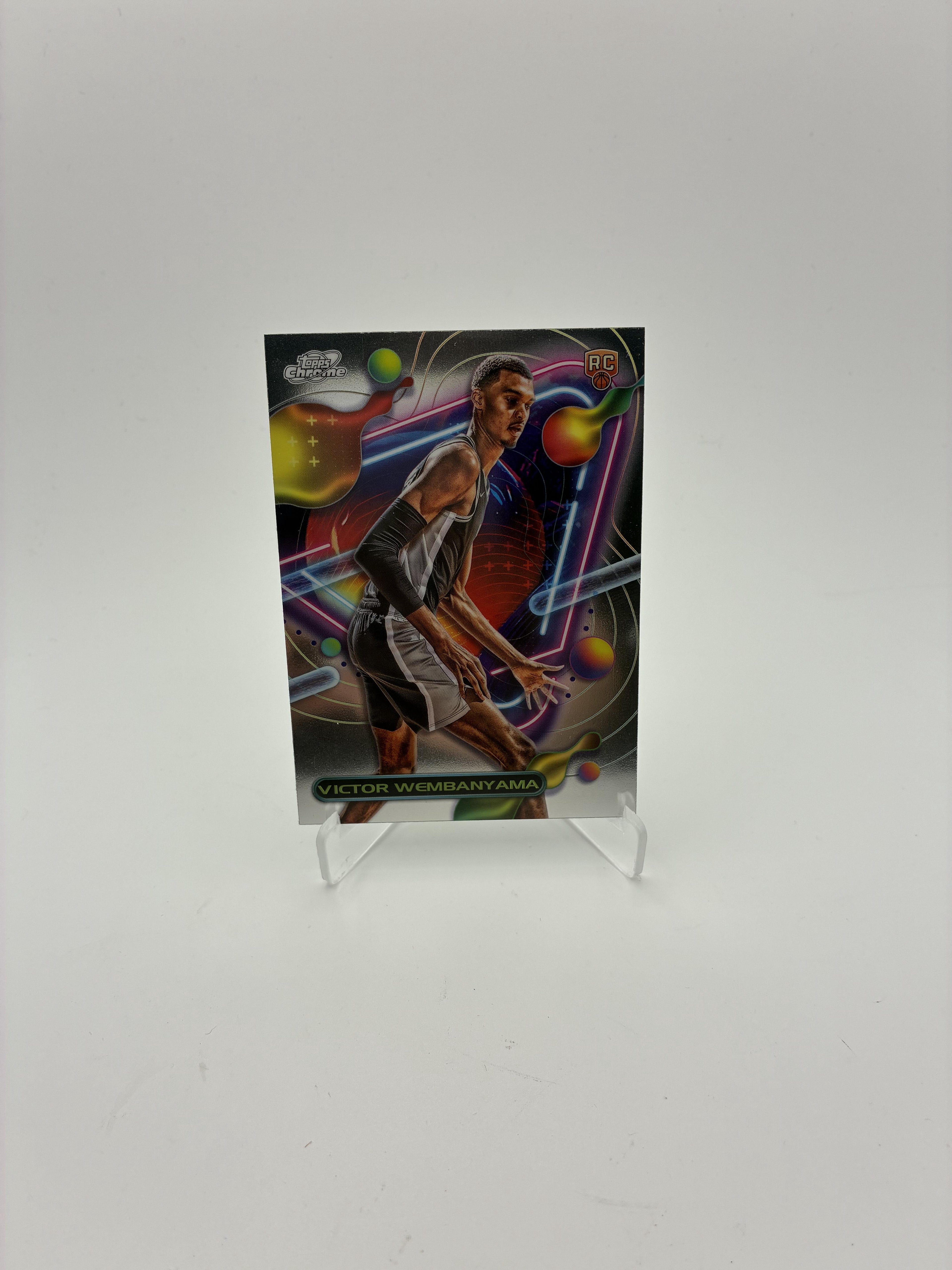 2023-24 Topps Chrome Cosmic #151 Victor Wembanyama