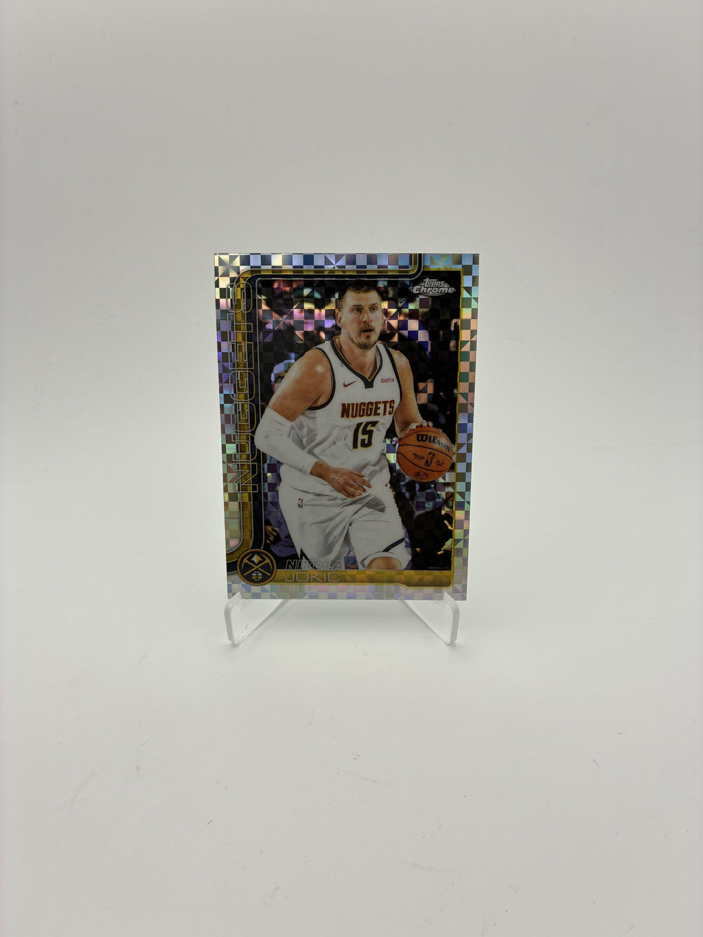 2025-26 Topps Chrome #25 Nikola Jokić X-Fractor