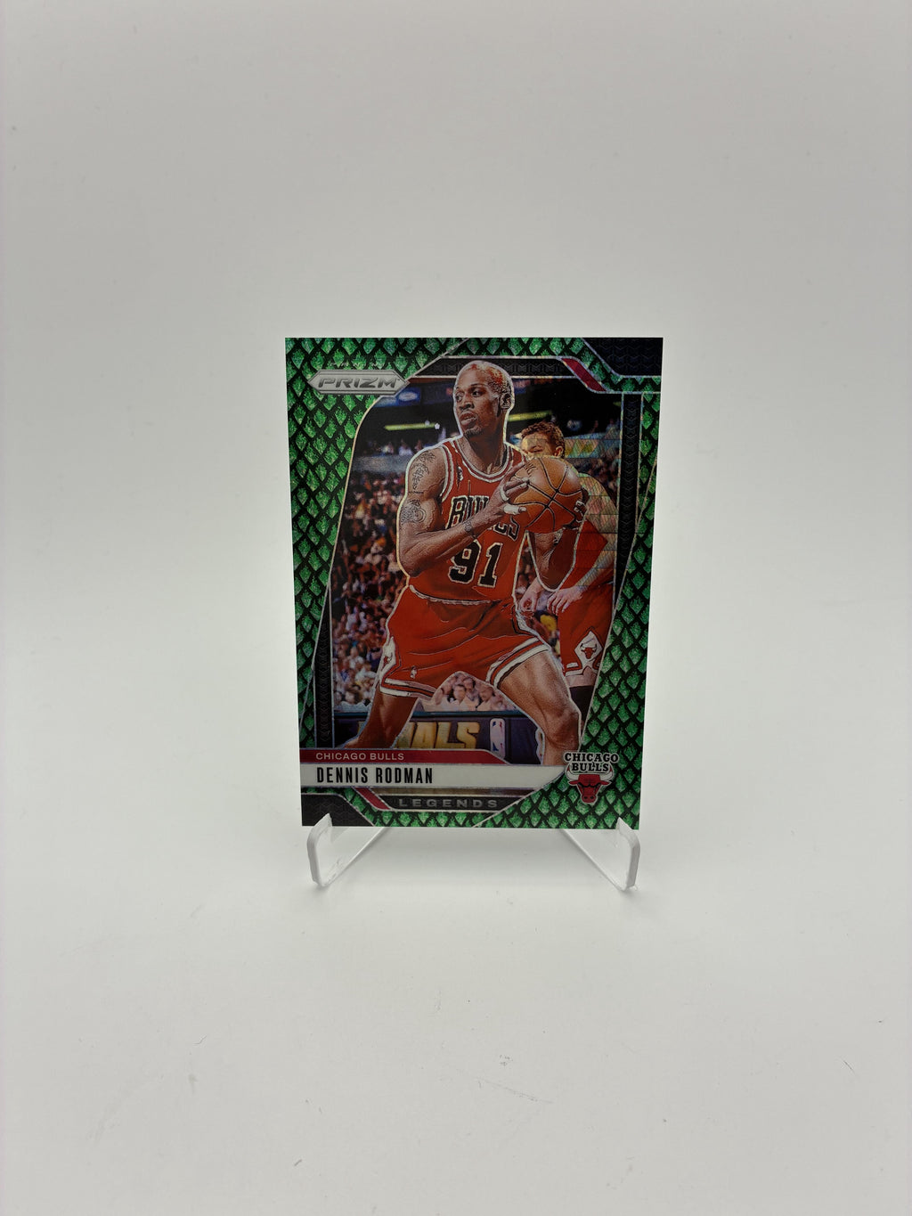 2024-25 Panini Prizm #277 Dennis Rodman Prizms Snakeskin