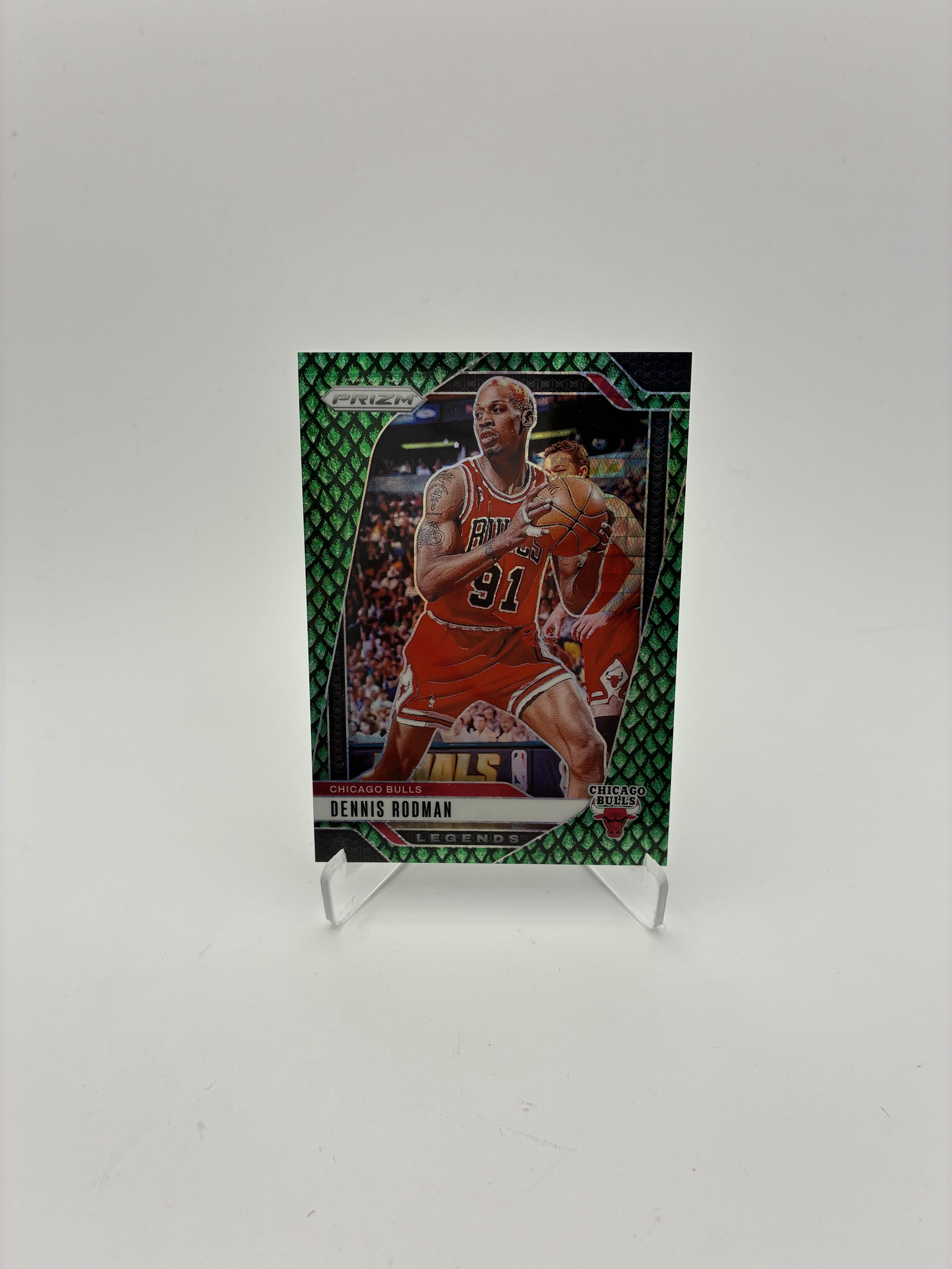 2024-25 Panini Prizm #277 Dennis Rodman Prizms Snakeskin