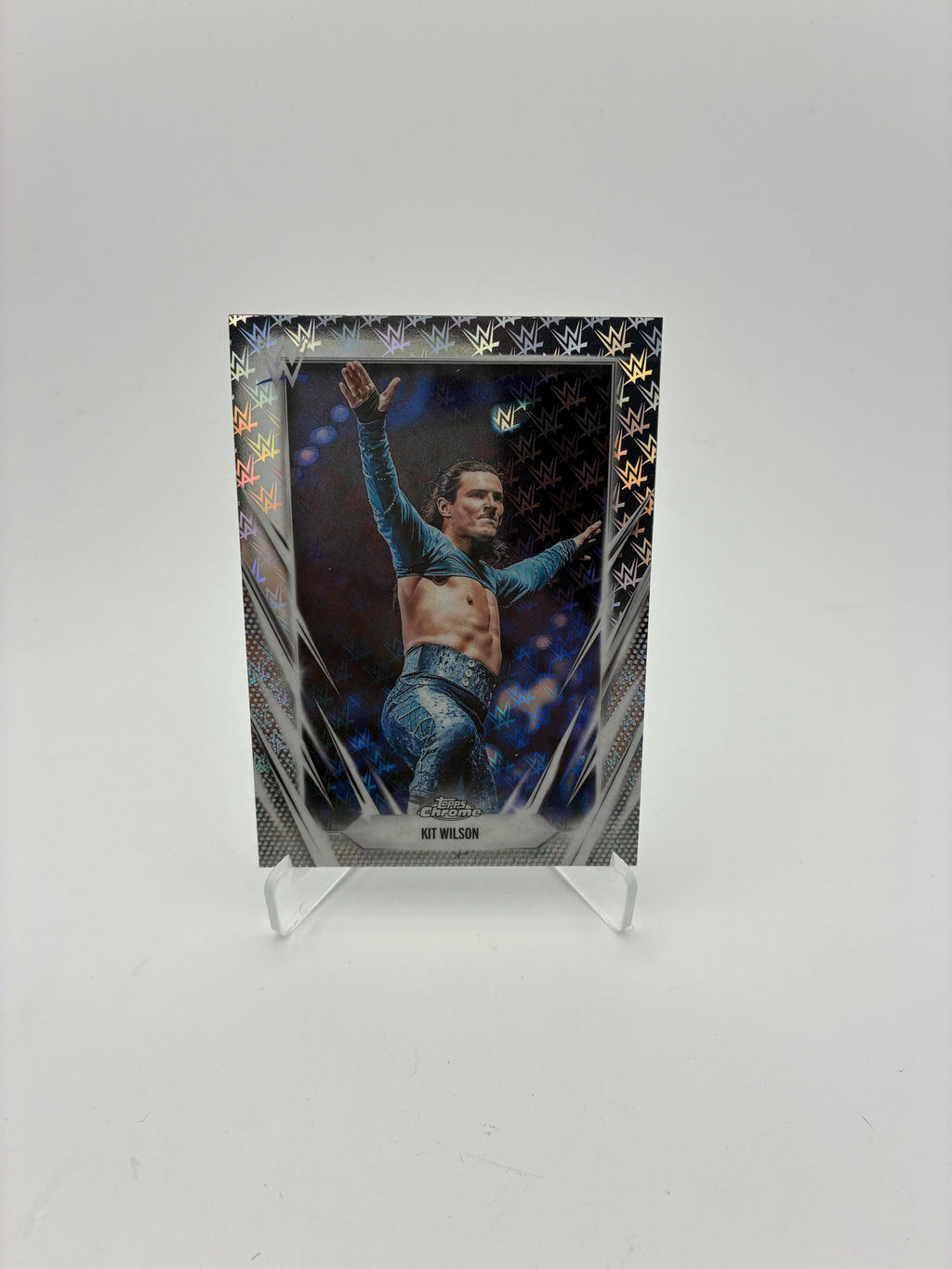 2026 Topps Chrome WWE #78 Kit Wilson Logofractor