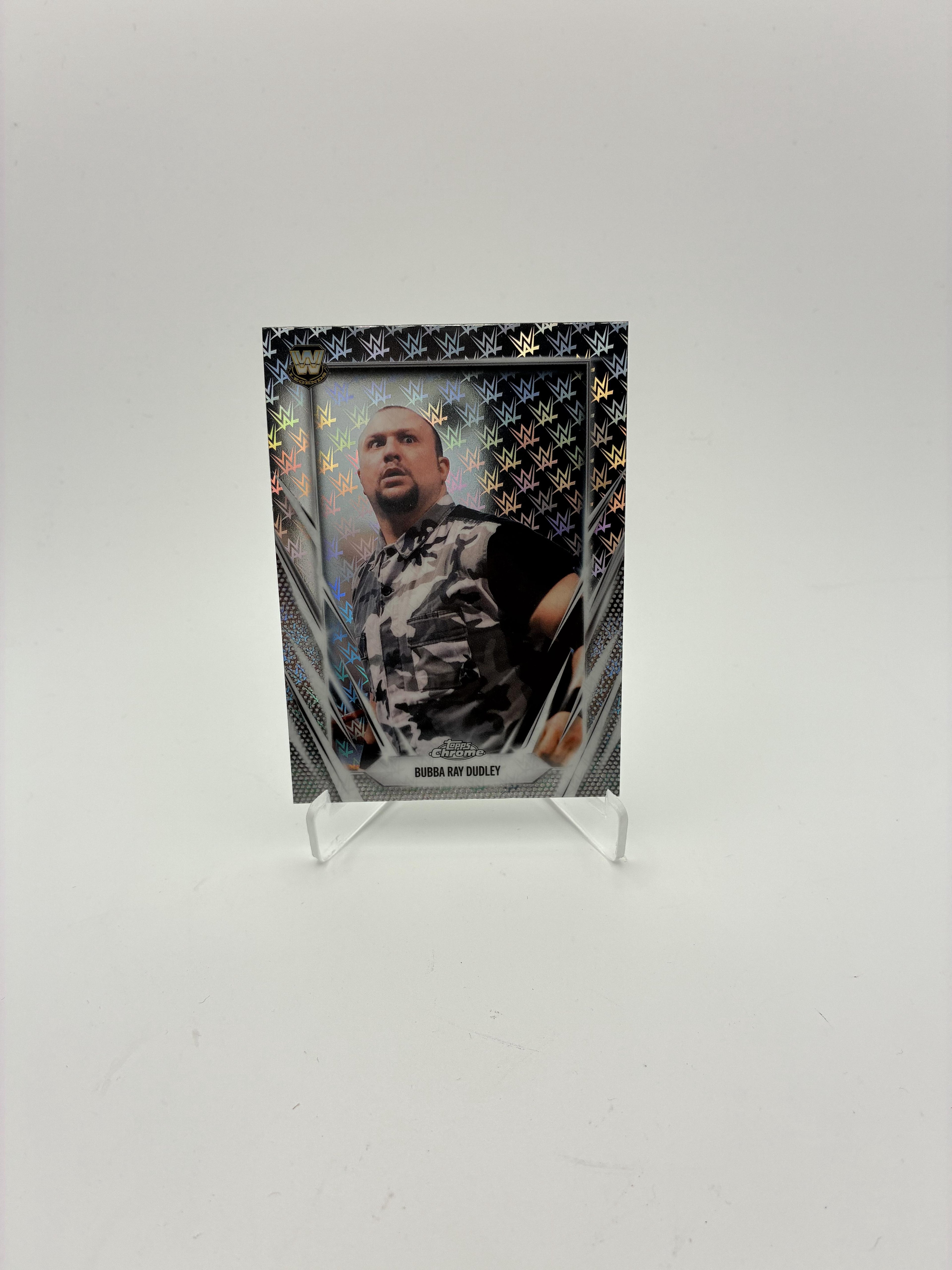 2026 Topps Chrome WWE #172 Bubba Ray Dudley Logofractor