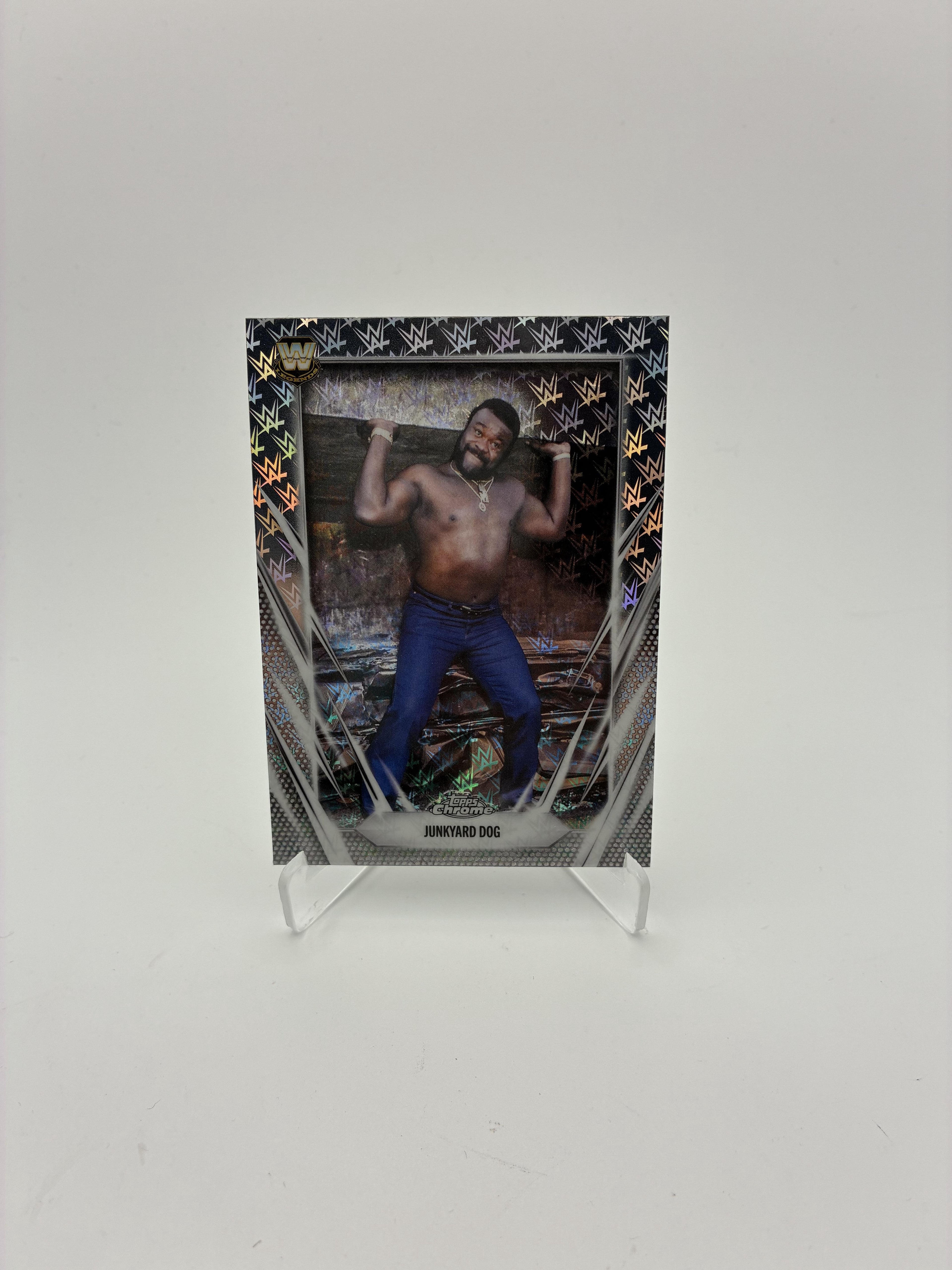2026 Topps Chrome WWE #102 Junkyard Dog Logofractor