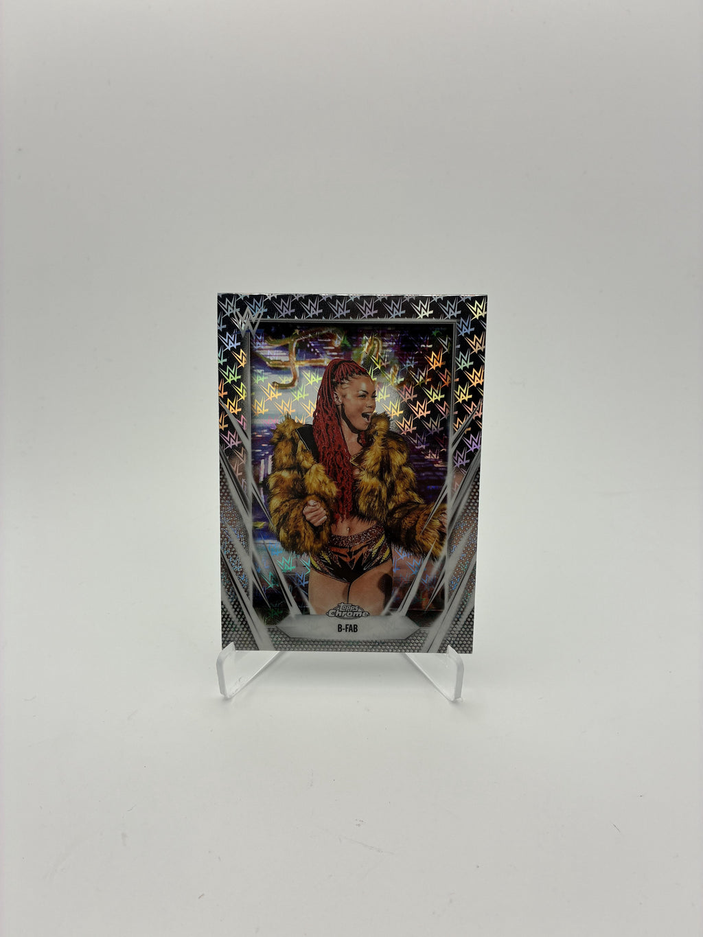 2026 Topps Chrome WWE #143 B-Fab Logofractor