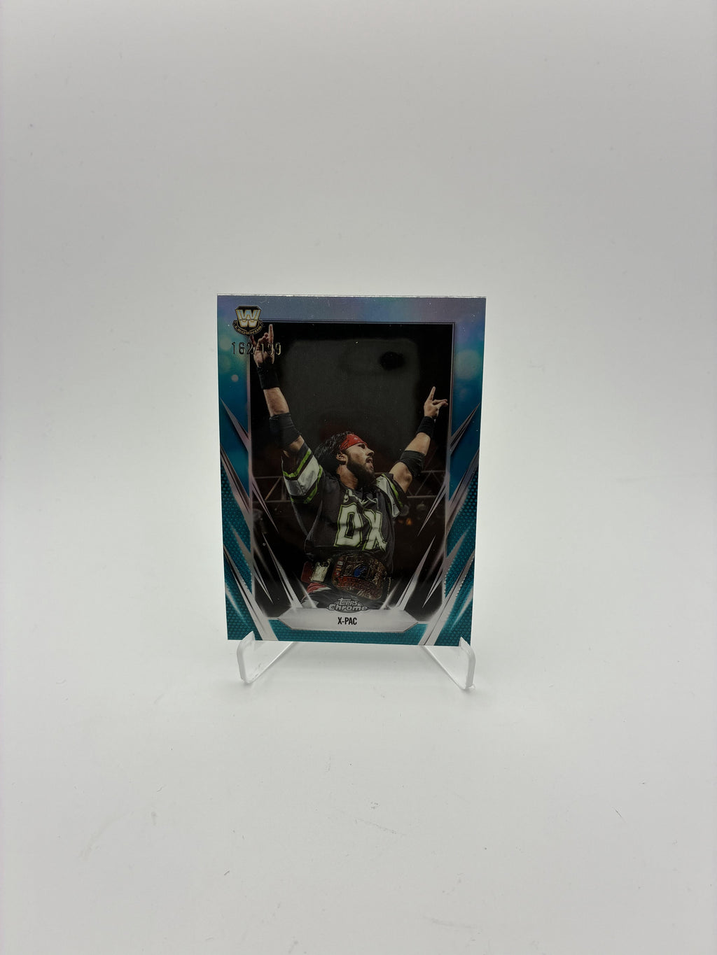2026 Topps Chrome WWE #42 X-Pac Aqua Refractor #/199