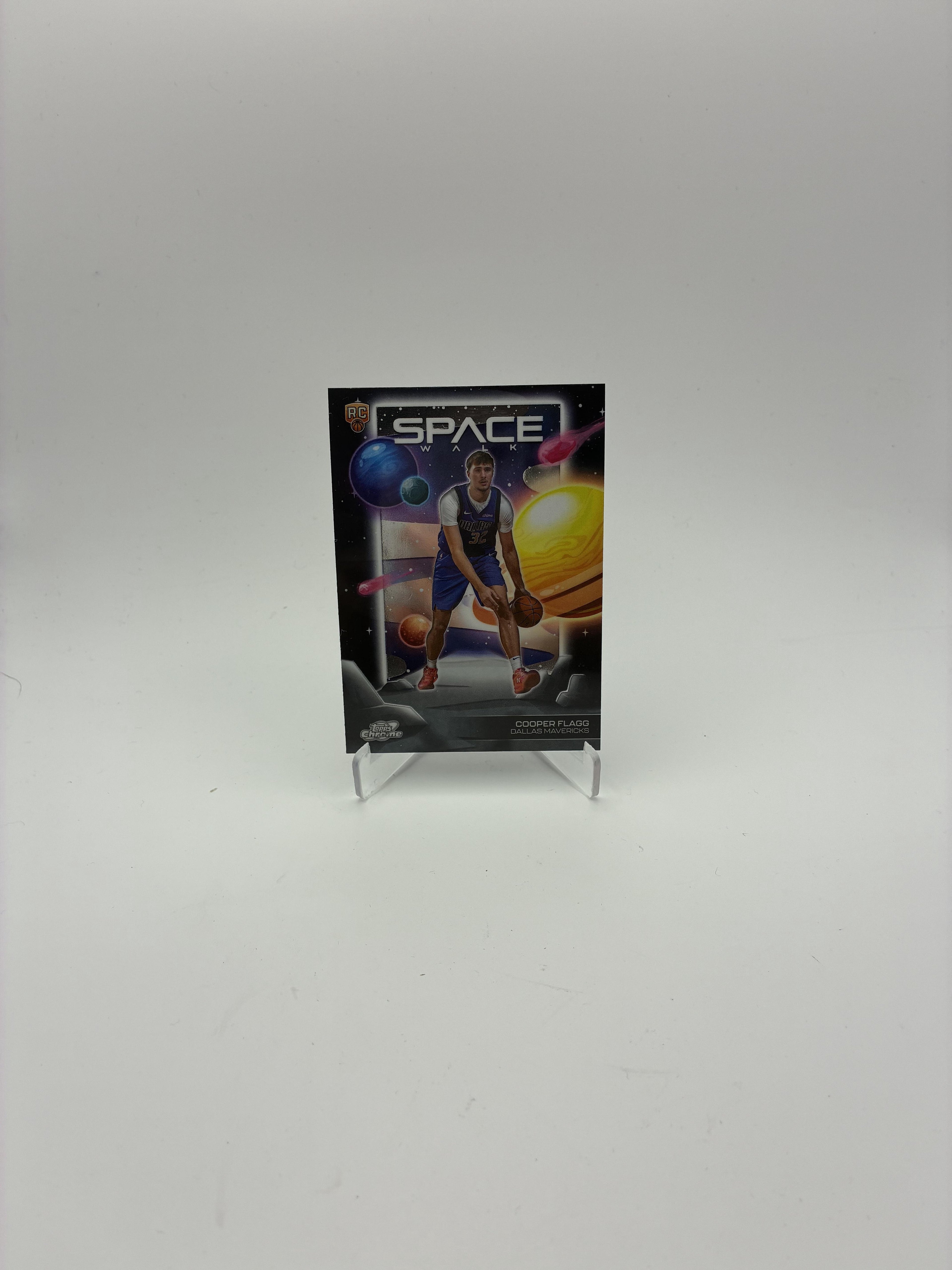 2025-26 Topps Cosmic Chrome Basketball Cooper Flagg SW-6 Spacewalk