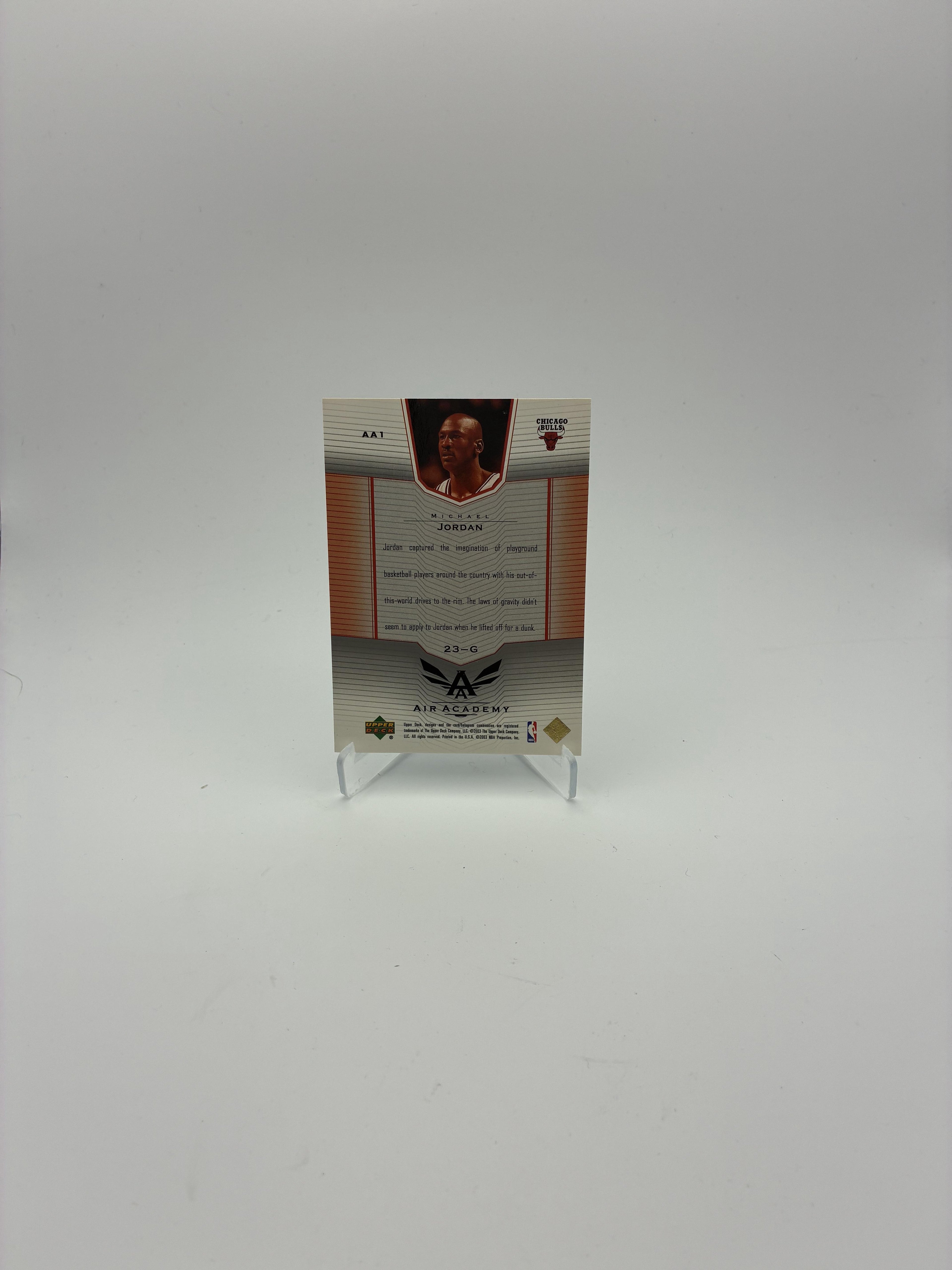 2003-04 Upper Deck #AA1 Michael Jordan Air Academy