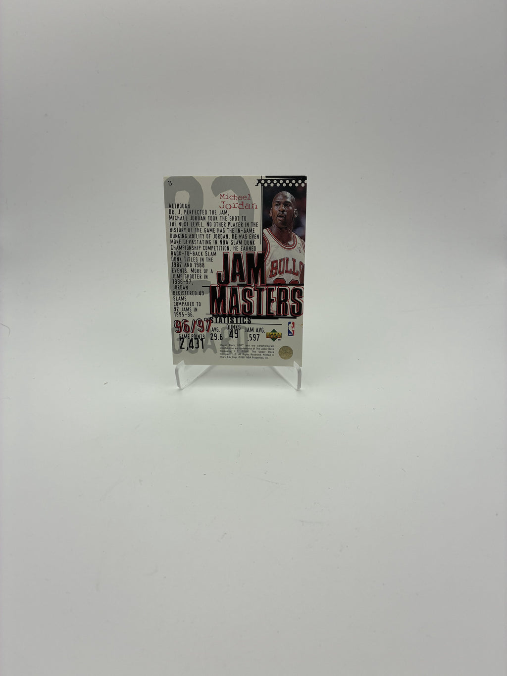 1997-98 Upper Deck UD3 #15 Michael Jordan