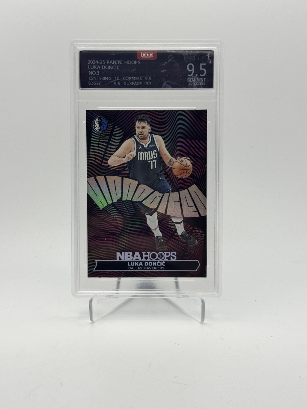 2024-25 Panini Hoops Luka Doncic Hipnotized #3 OCD-9.5